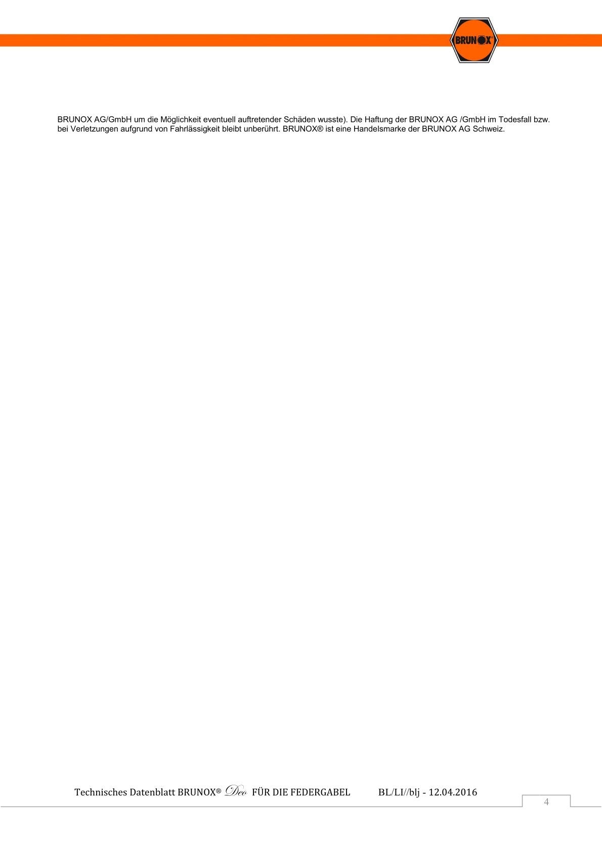 BRUNOX Deo Federgabelspray 100 ml Spraydose (BRD0.10Rock)