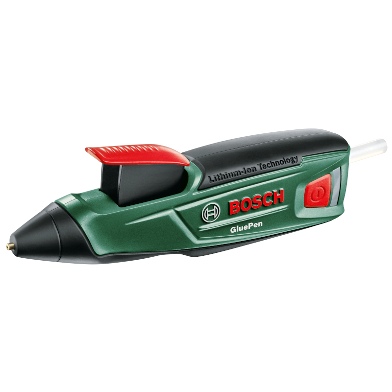 Bosch DIY Akku-Heißklebepistole GluePen 3.6 V inkl. 4x Schmelzkleber und Kalbel im Karton