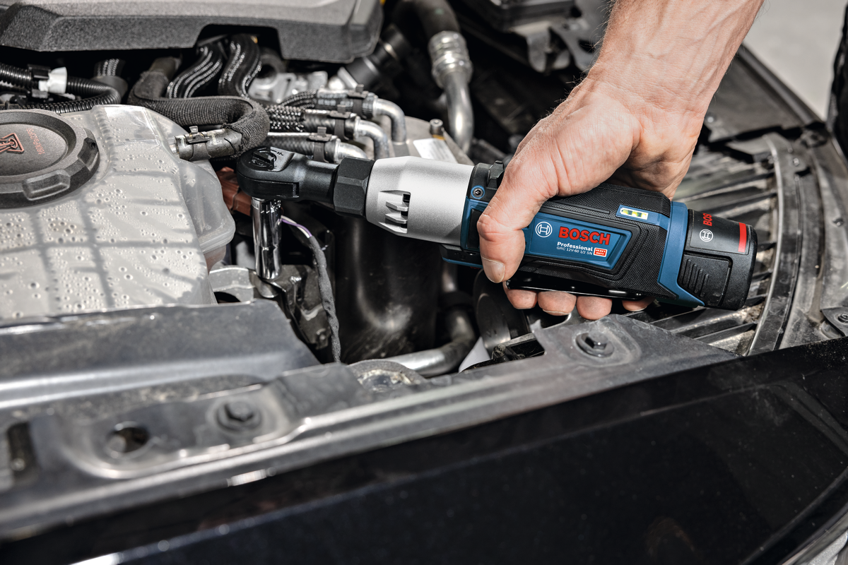 Bosch Akku-Ratschenschrauber GRC 12V-60 1/2 SN (12V, 60 Nm, 1/2", 230 min-1, Solo im Karton)
