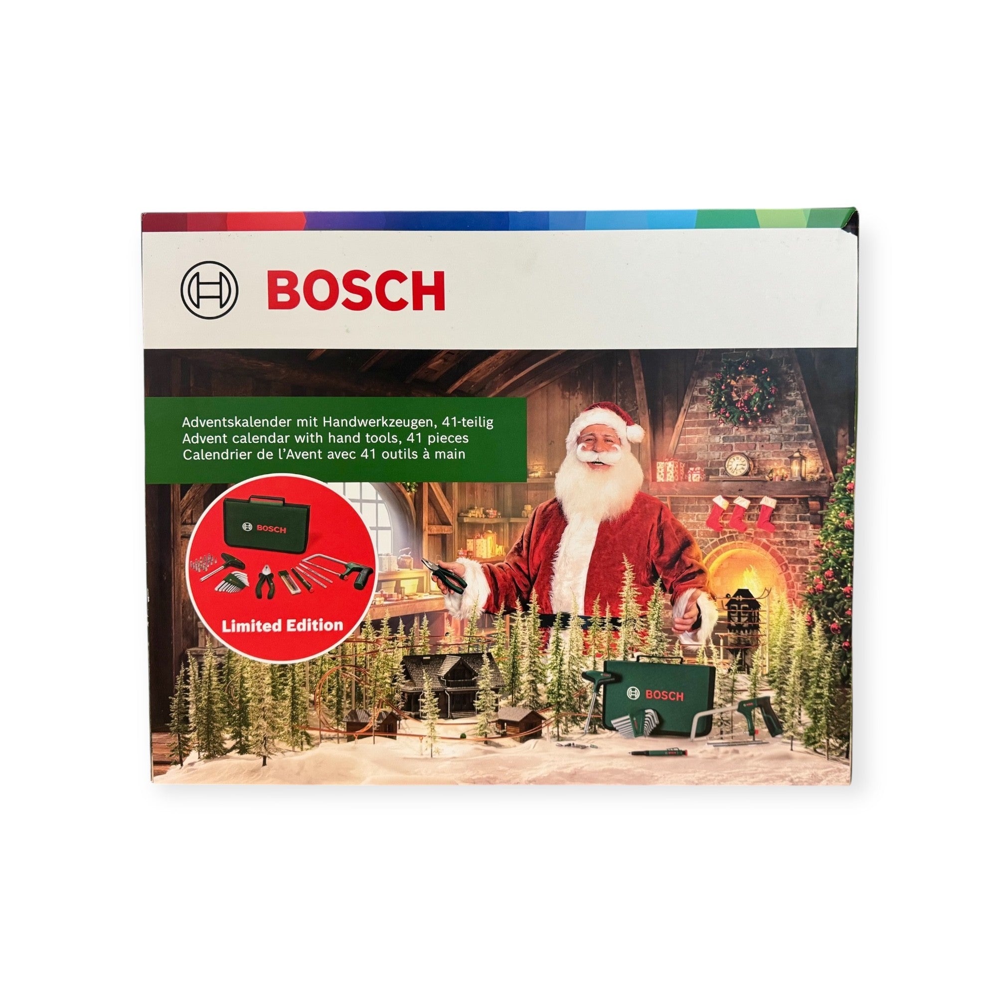 Bosch Handwerkzeug Adventskalender 41 tlg. 2025 (1600A039HD)