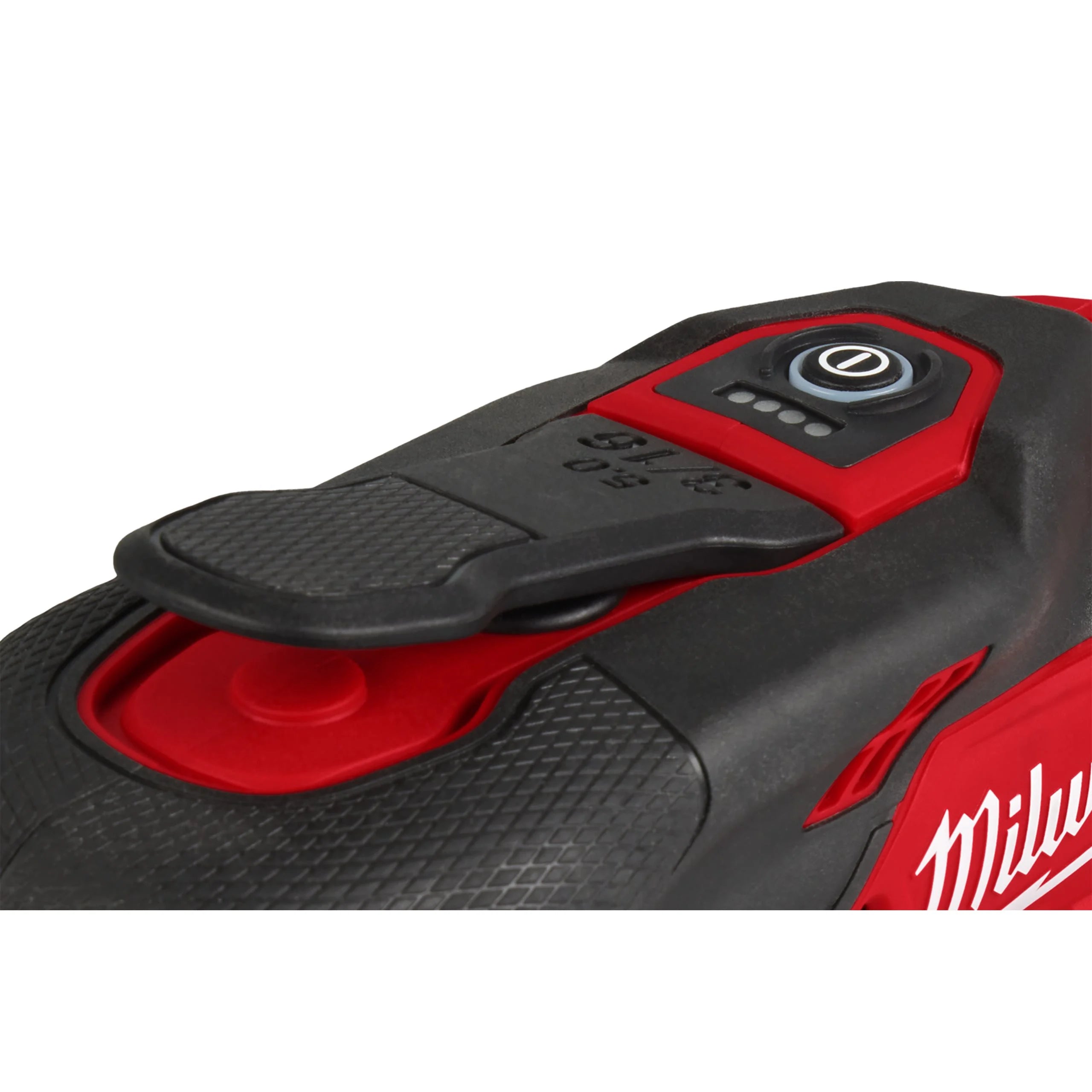Milwaukee M12 FROS5-0 Akku-Exzenterschleifer (150 mm, Fuel, Solo, 5 mm Orbitfunktion, inkl. Universal-Staubabsaugadapter)