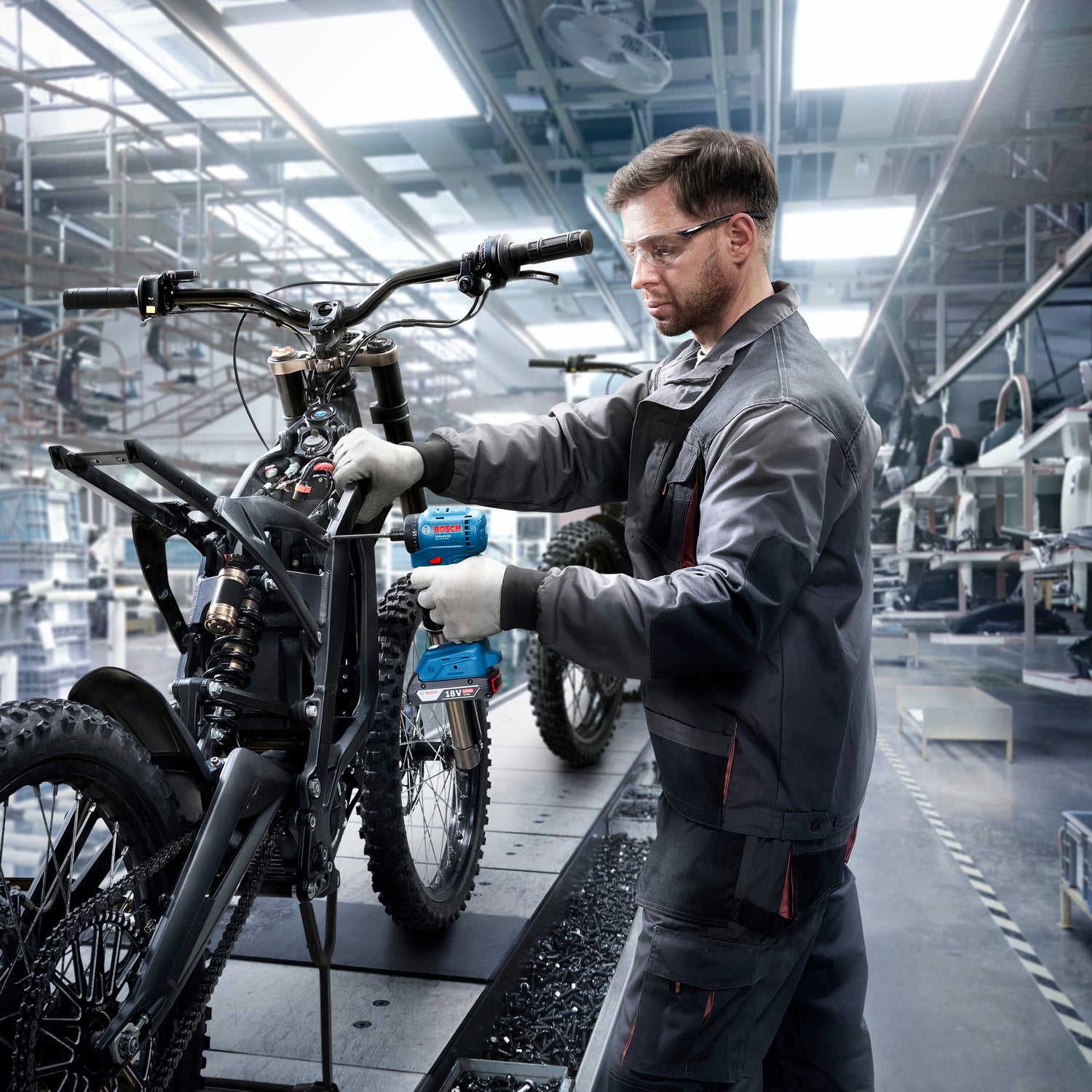 Bosch Professional ISR 18V-30 PHX Akku-Industriebohrschrauber Industrial (30 Nm, ohne Akku/Lader)