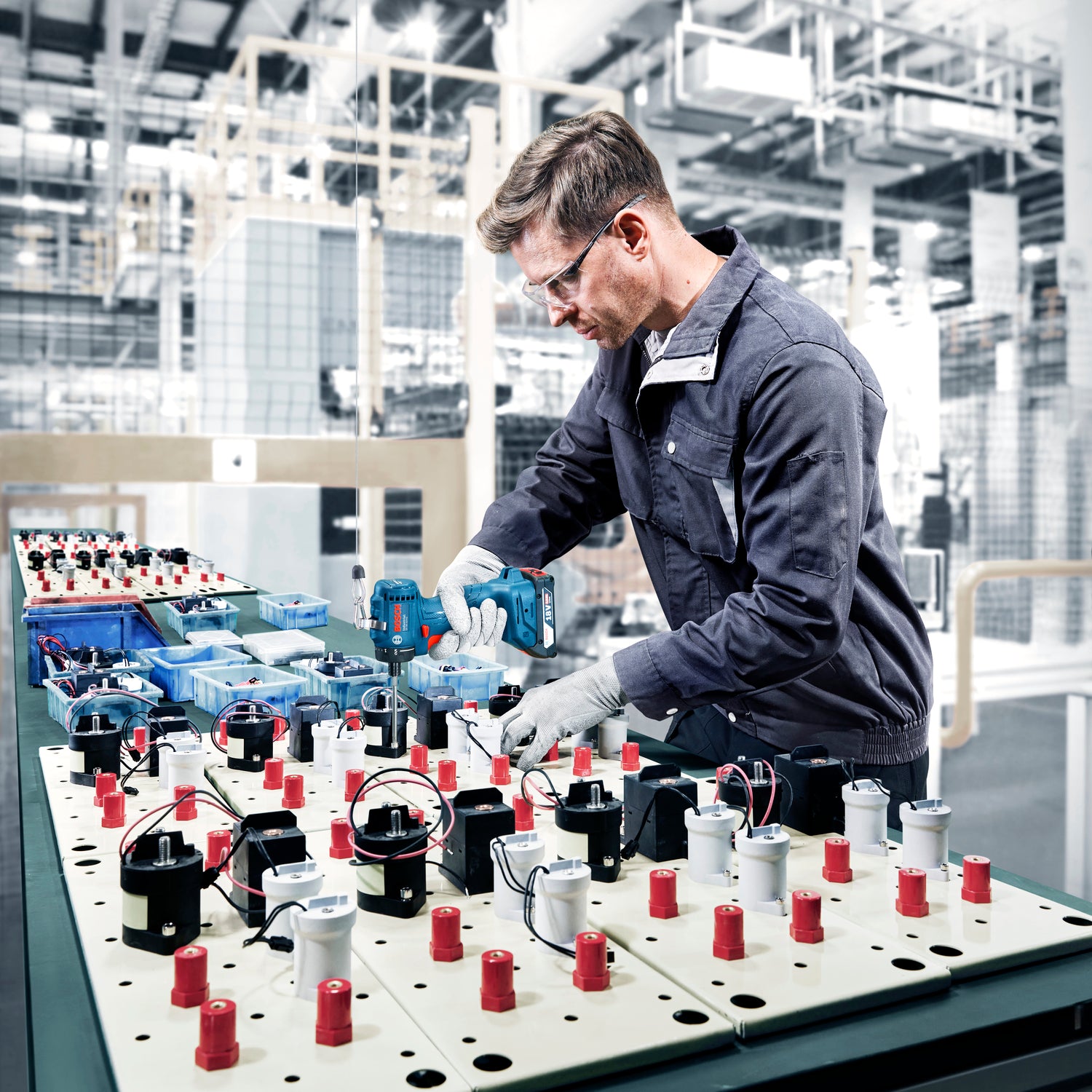 Bosch Professional ISR 18V-30 PHX Akku-Industriebohrschrauber Industrial (30 Nm, ohne Akku/Lader)