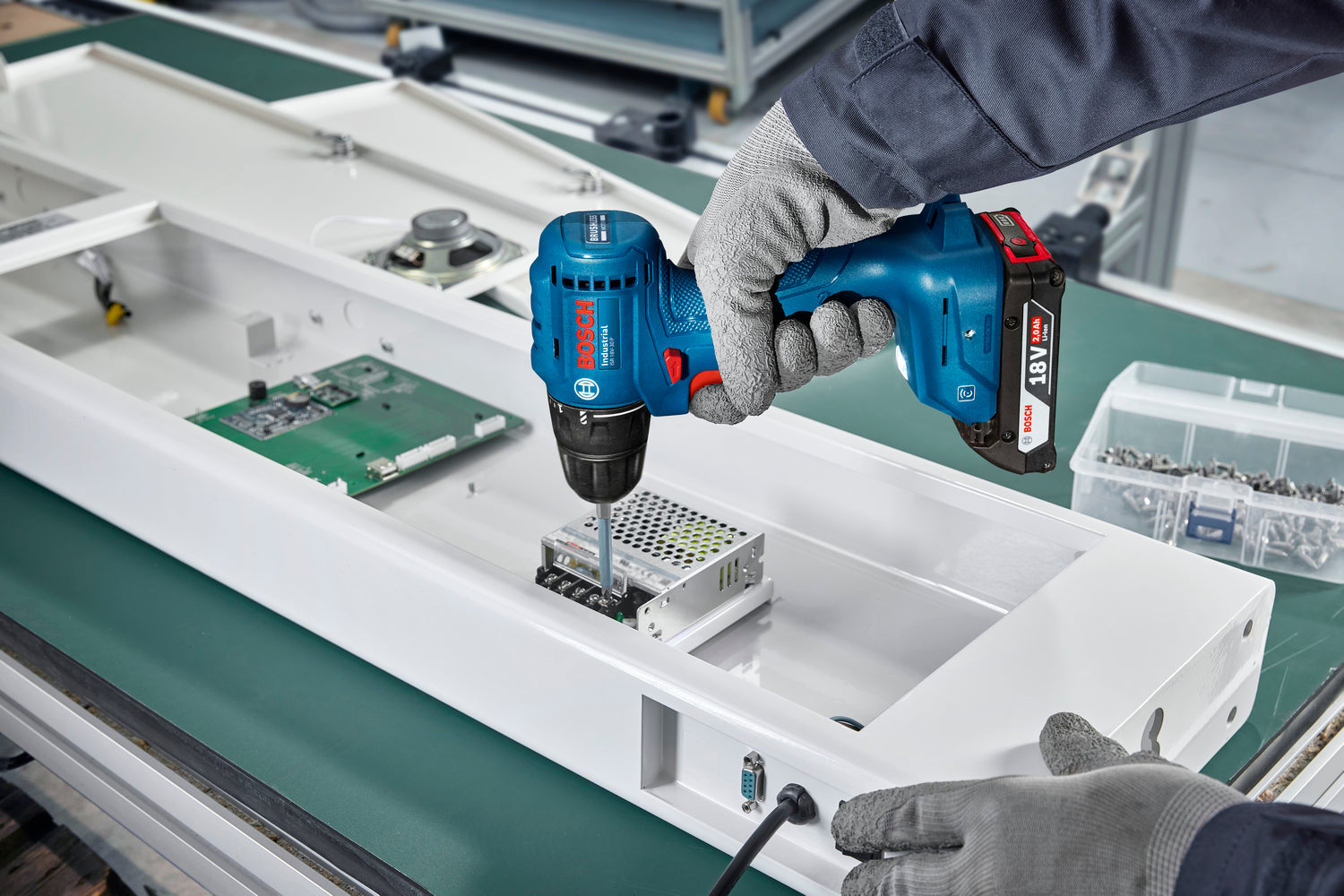 Bosch Bosch Professional ISR 18V-30 P Akku-Industriebohrschrauber (30 Nm, ohne Akku/Lader im Karton)