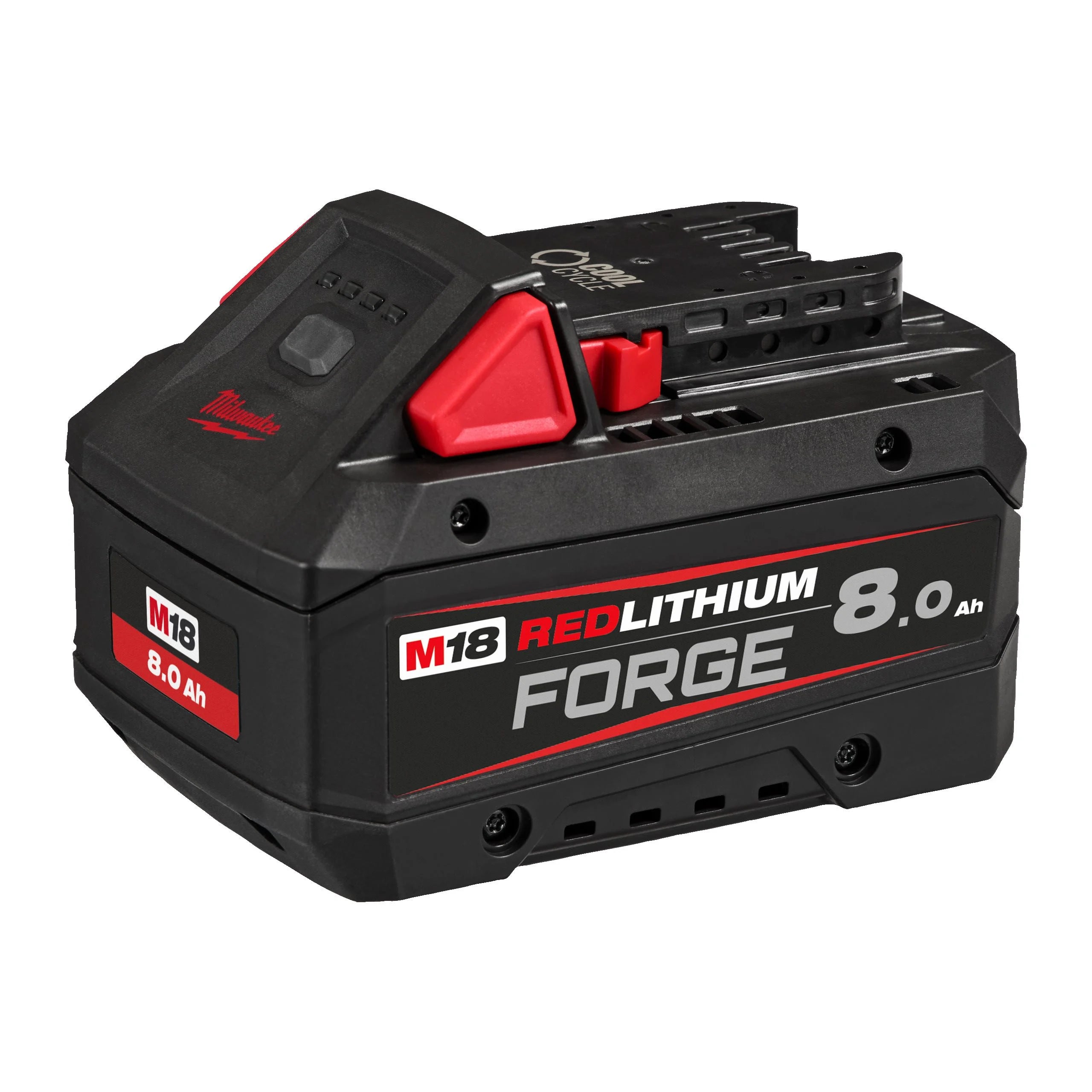Milwaukee M18 FBLG3-802 Akku-Laubgebläse (mit 2x M18 FB8 FORGE Akku 8 Ah, Ladegerät M12-18 FC)