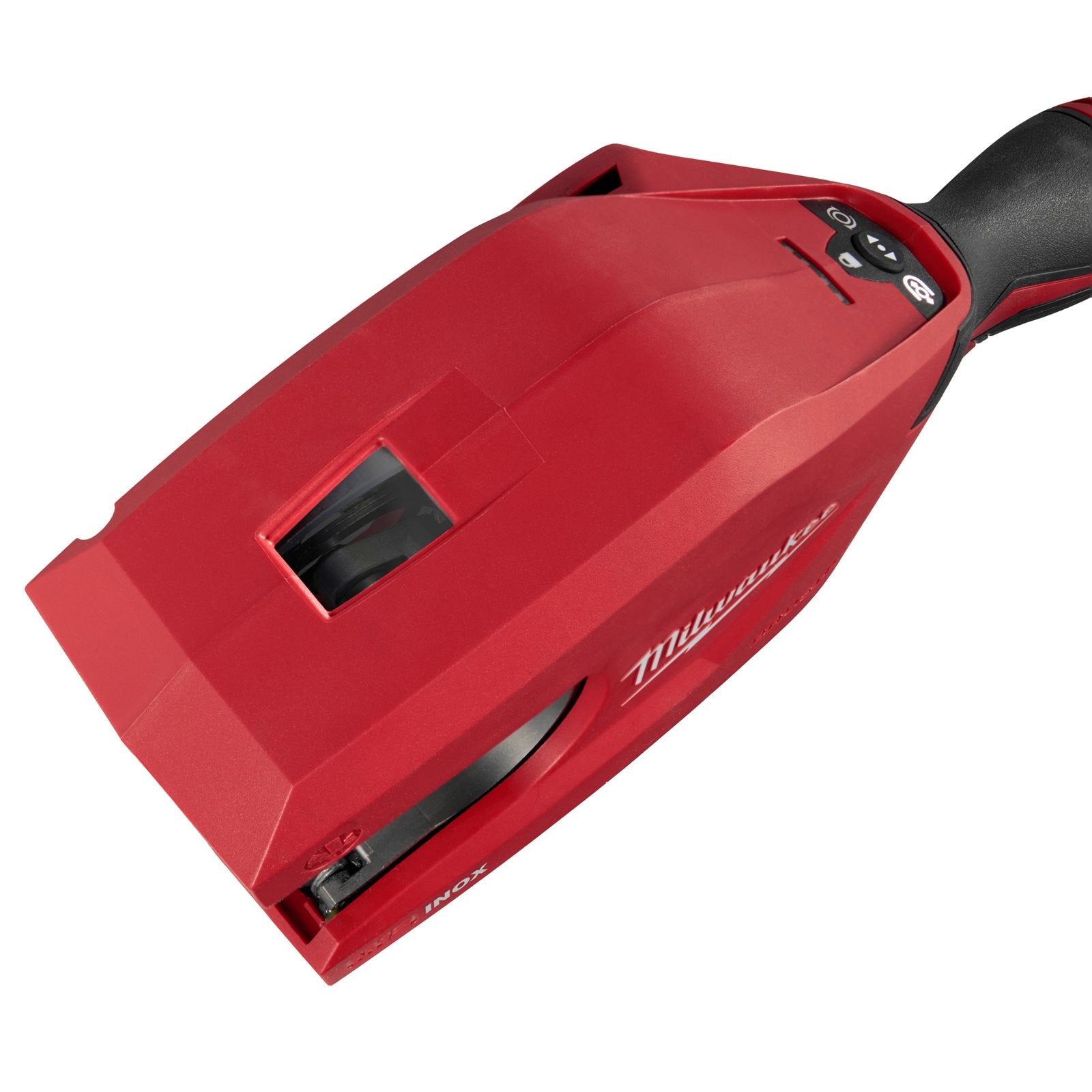 Milwaukee M12 PCSS54-402C Akku-Rohrabschneider (Schneidet Edelstahlrohre bis 54 mm, RaptorXL, inkl. 2x 4 Ah Akku, im Koffer)
