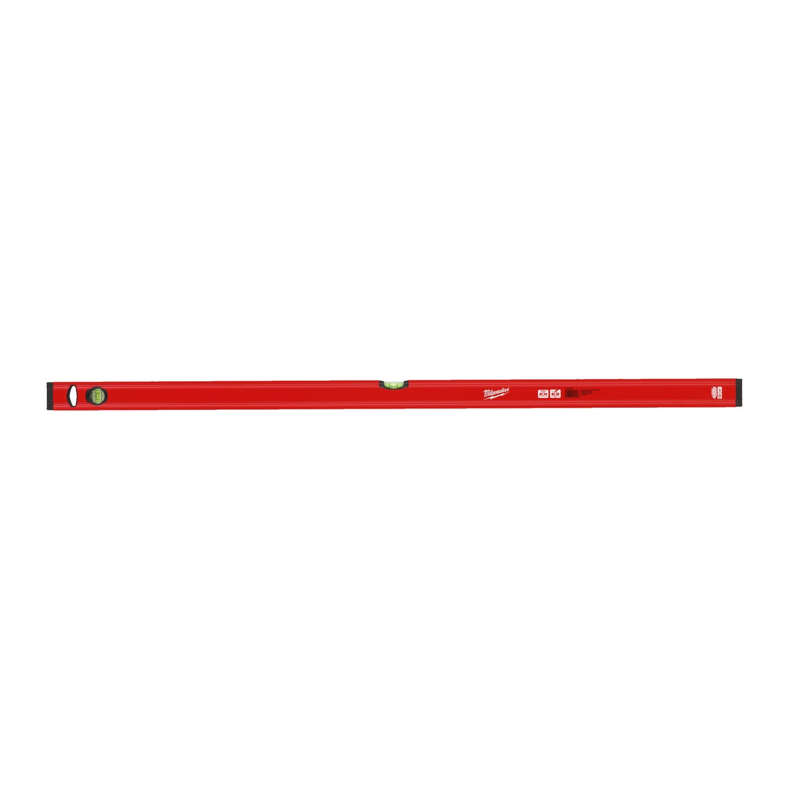 Milwaukee Wasserwaagen-Set Slim 4-tlg. (Länge: 180 / 120 / 60 / 10 cm, nicht magnetisch)
