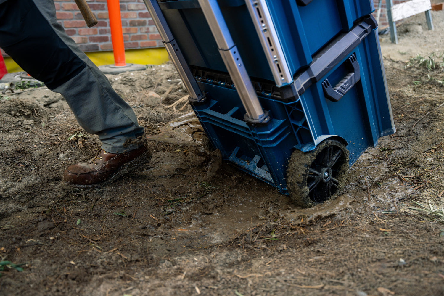 Bosch L-BOXX Contractor Set 3 (Trolley 476, Koffer 322, Koffer 170, Koffersystem, Mobiles Aufbewahrungssystem)