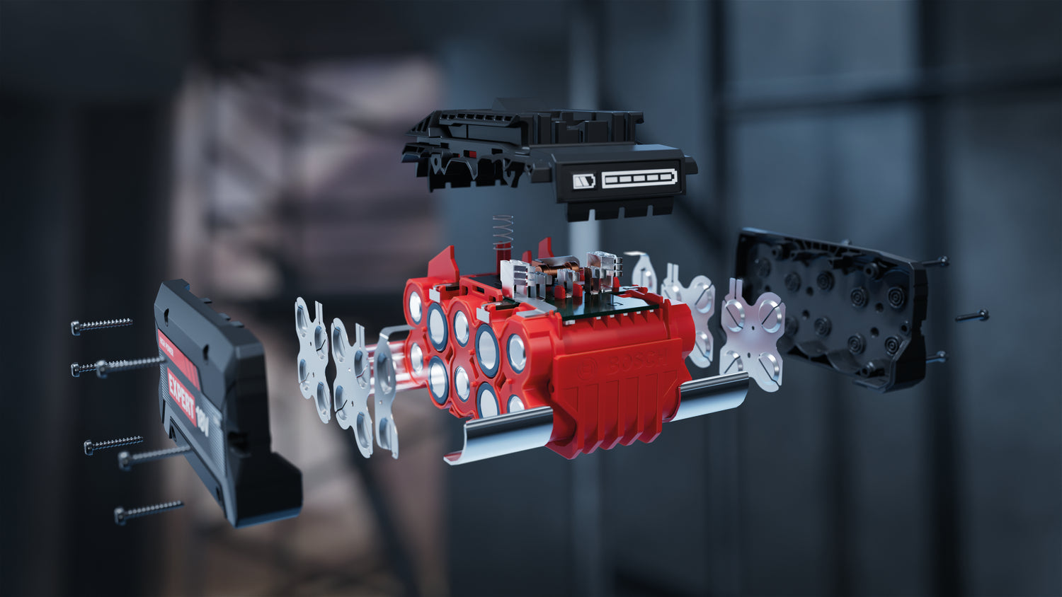 Bosch EXPERT Akku EXBA18V-150 (18,0V / 15,0 Ah, bis 2400 W max. Leistung, Tabless-Zellen)