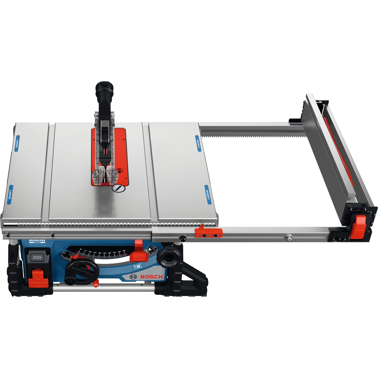 Bosch Akku-Tischsäge GTS 18V-70 (Schnitthöhe 90°: 70 mm, Sägeblatt-Ø 216 mm, Solo, inkl. Sägeblatt und Standard Zubehör)