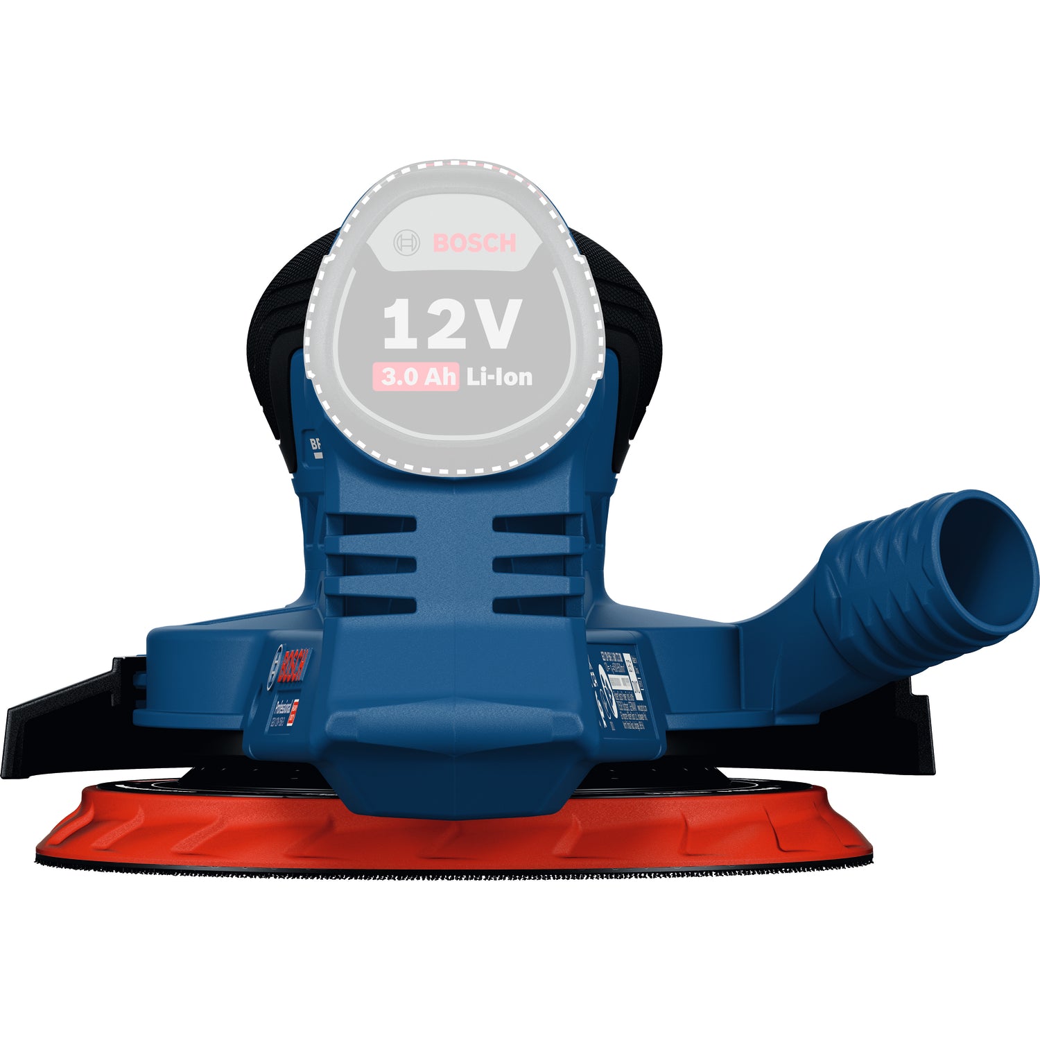 Bosch Akku-Exzenterschleifer GEX 12V-150-3 (Schleifteller-Ø: 150 mm, Schwingkreis-Ø: 3,0 mm, Solo, in L-BOXX 162)