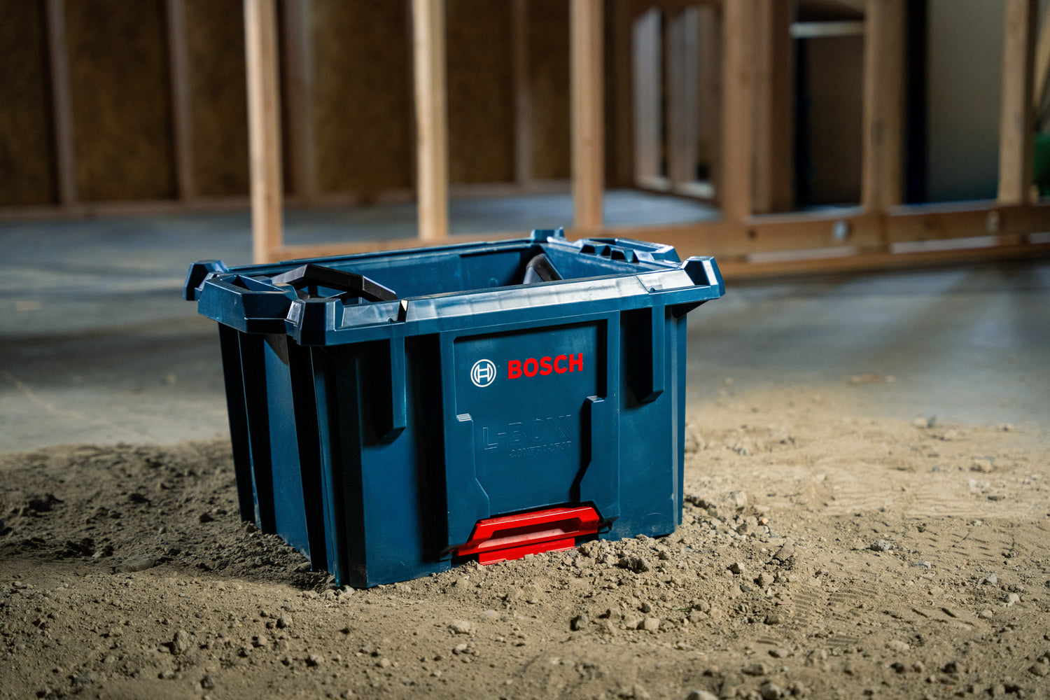 Bosch L-BOXX Contractor Crate (Werkzeugkiste, 432 x 559 x 322 mm, volle Kompatibilität mit L-BOXX & ProClick System)