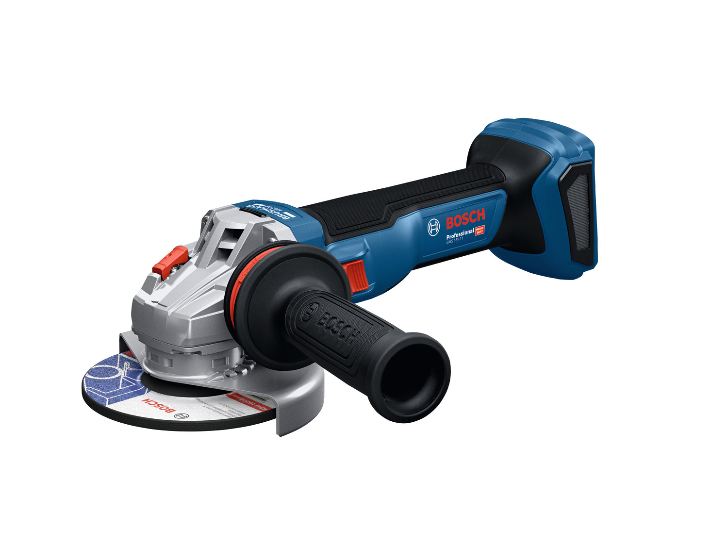 Bosch Akku-Winkelschleifer GWS 18V-11 (Scheiben-Ø: 125 mm, Solo in L-BOXX 136)