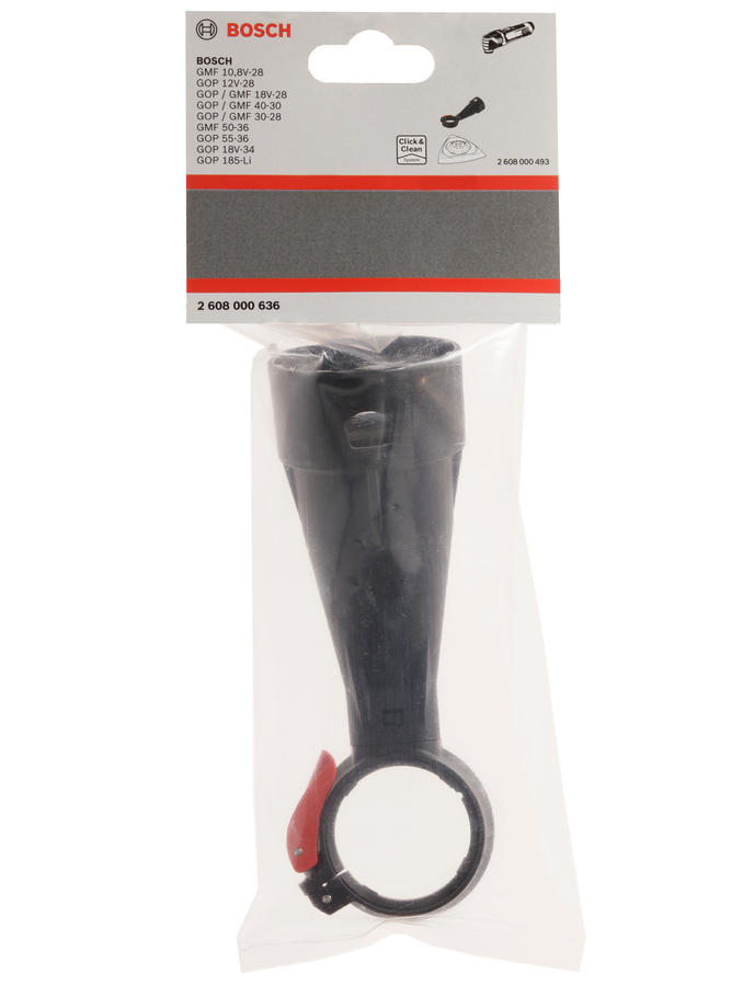 Bosch Staubabsaugung für GOP 12V-28, GOP 18V-28, GOP 30-28, GOP 40-30, GOP 55-36, GOP 300 SCE (in Verbindung mit der AVZ 93 G Schleifplatte)