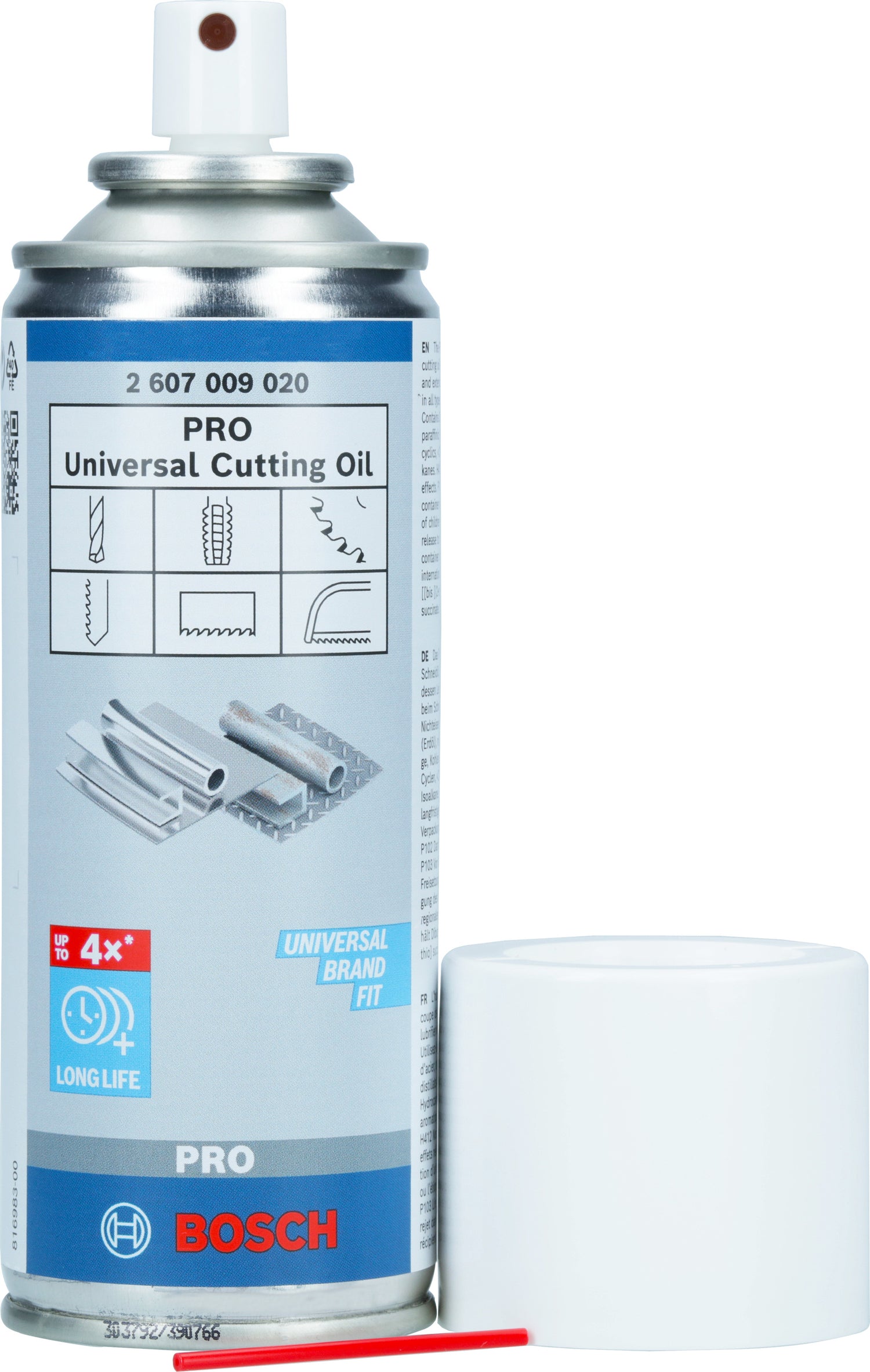 Bosch PRO Universalschneideöl 250 ml (Zum Schmieren von Zubehör in Metallanwendungen)