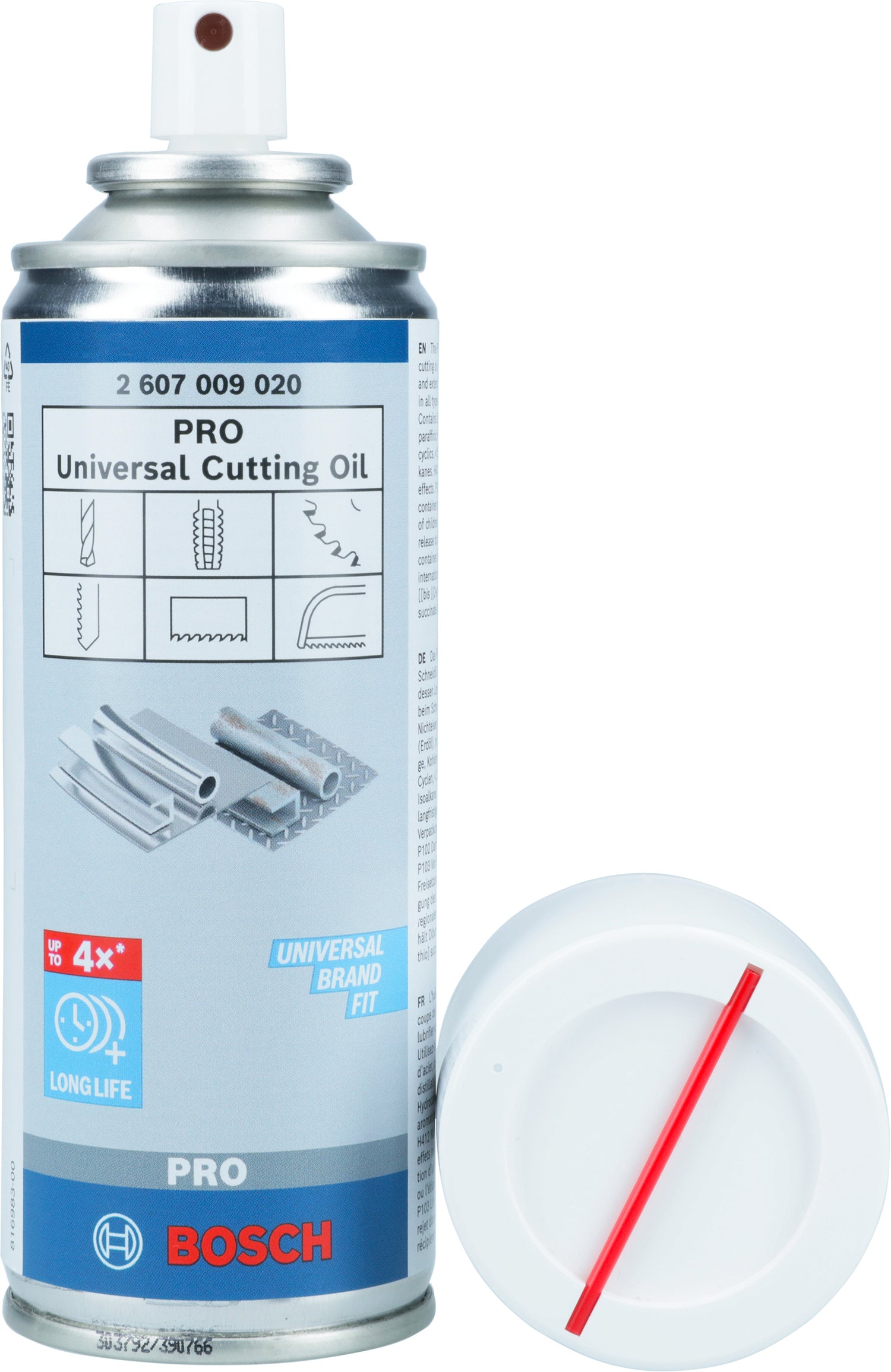 Bosch PRO Universalschneideöl 250 ml (Zum Schmieren von Zubehör in Metallanwendungen)
