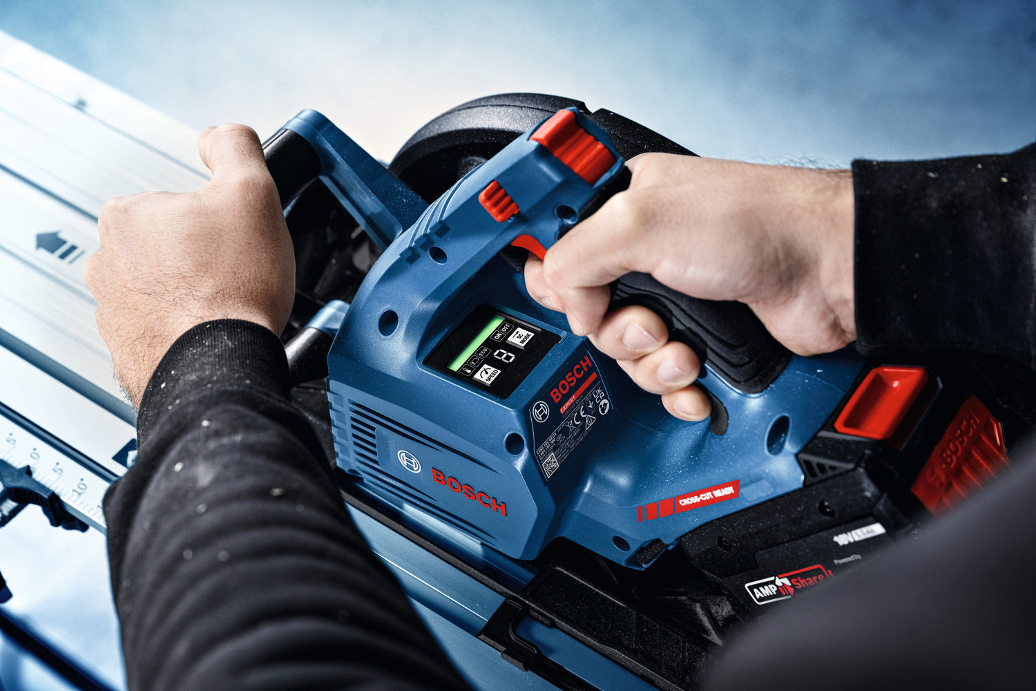 Bosch EXPERT Akku-Kreissäge EXKS18V-68GX (Sägeblatt-Ø: 190 mm, Drehzahl: 2.500 - 5.000 U/min, ohne Akku in L-BOXX 238)