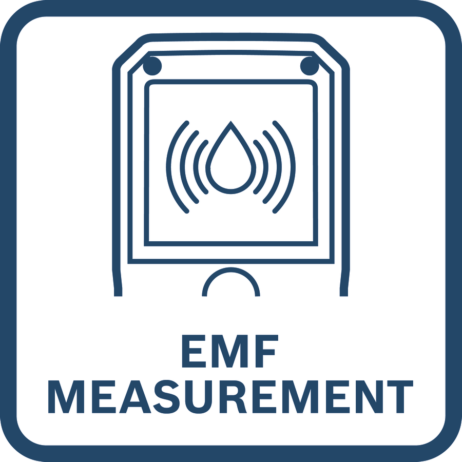 Bosch EXPERT Materialfeuchtigkeitsmesser EXMM3-17 (3 Sensoren: Pin, Pad, Thermo-Hygrometer, Automatischer Selbsttest, inkl. Batterien in Tasche)