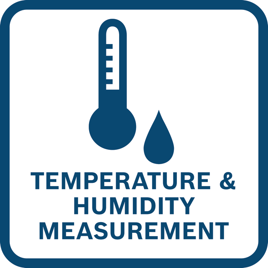 Bosch EXPERT Materialfeuchtigkeitsmesser EXMM3-17 (3 Sensoren: Pin, Pad, Thermo-Hygrometer, Automatischer Selbsttest, inkl. Batterien in Tasche)