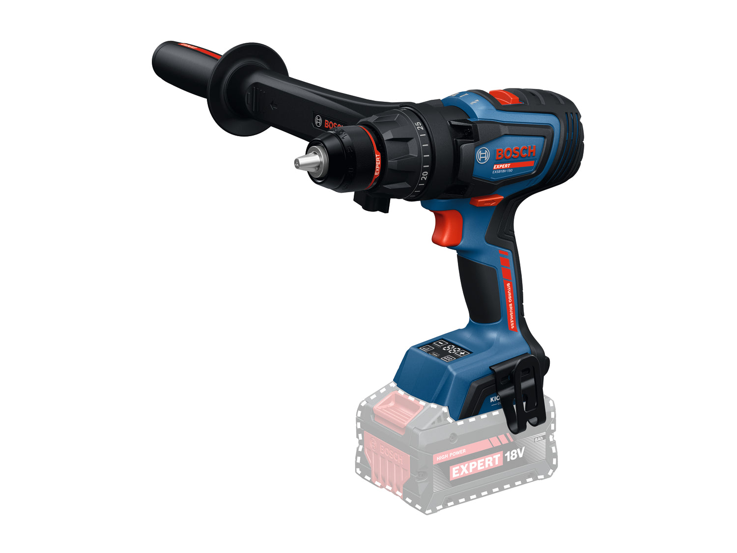 Bosch EXPERT Akku-Schlagbohrschrauber EXSB18V-150 (Drehmoment: 150 Nm, 13 mm Bohrfutter, ohne Akku in L-BOXX 136)