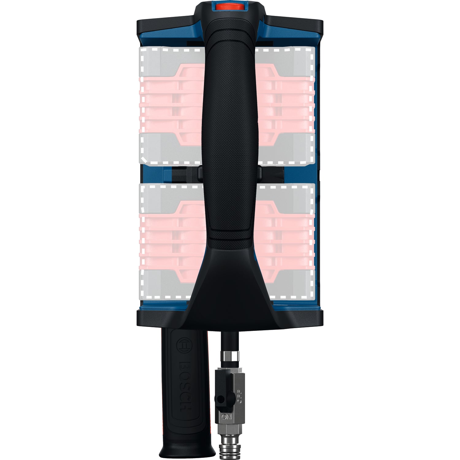 Bosch EXPERT Akku-Diamantbohrmaschine EXDB18V2-180 (Bohr-Ø max.: 182 mm, Trocken- & Nassbohren, Werkzeugaufnahme G 1/2" & 1 1/4" UNC, ohne Akku in XL-BOXX 232)