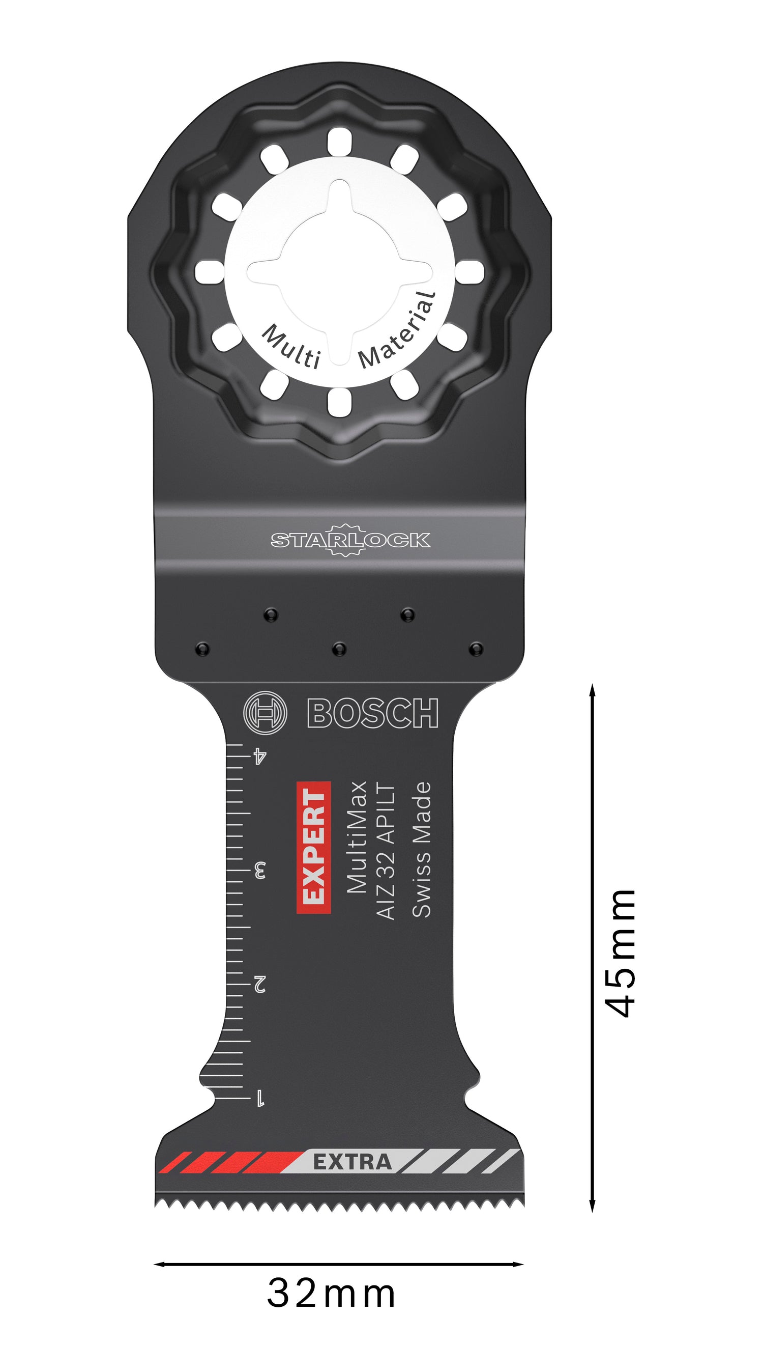Bosch EXPERT MultiMax AIZ 32 APILT Tauchsägeblatt (Starlock, für Holz, Faserkunststoffe, Ziegelstein, Verbundstoffe)
