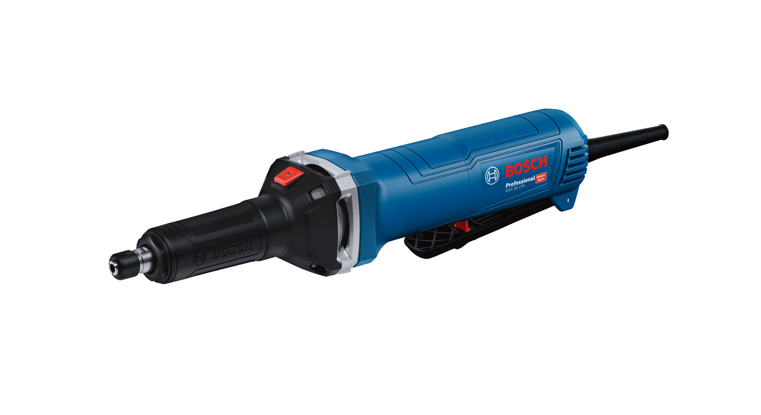 Bosch Geradschleifer GGS 30 LPS (750 W, PROtection-Schalter, Drehzahl: 7000 - 33000 U/min, inkl. Spannzange 6 mm, Spannschlüssel)