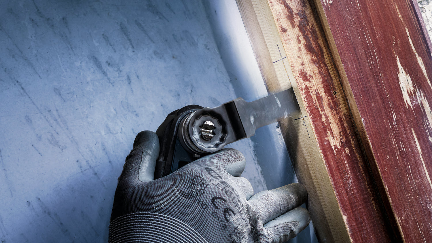 Bosch PRO Tauchsägeblatt PAIZ 32 APB (Starlock Plus, für Holz, Metall, Kunststoff, Curved-Tec, 32 x 60 mm)