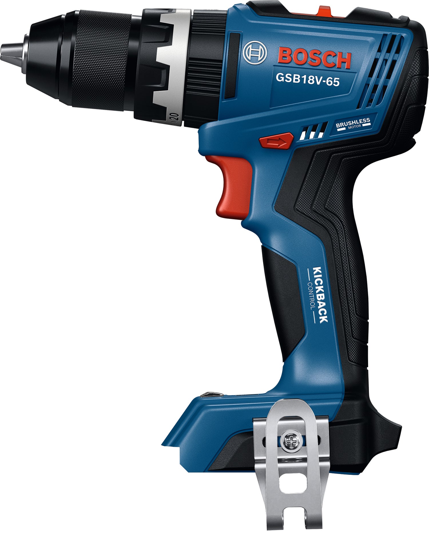 Bosch Akku-Schlagbohrschrauber GSB 18V-65 (Drehmoment: 65 Nm, 13 mm Bohrfutter, ohne Akku in L-BOXX 136)