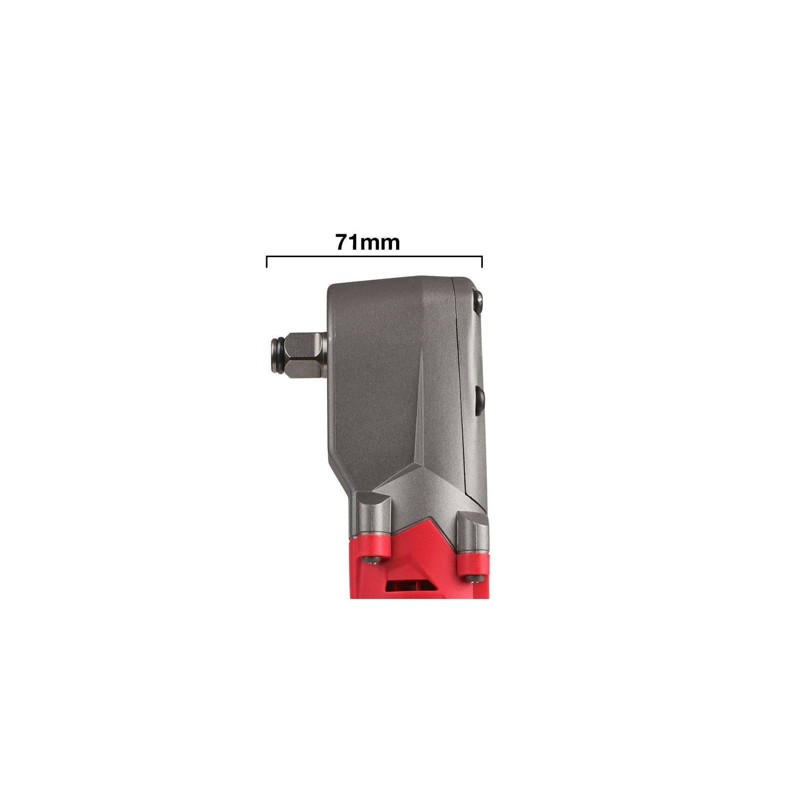 Milwaukee Akku-Winkelschlagschrauber M12 FRAIWF12-0 (Drehmoment: 270 Nm, Lösemoment: 300 Nm, 1/2"-Vierkant, ohne Akku)