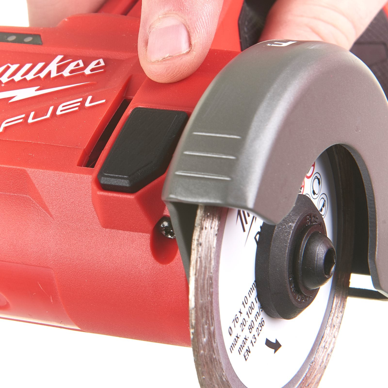 Milwaukee Akku-Multimaterialschneider M12 FCOT-0 (Scheiben-Ø: 76 mm, Drehzahl: bis 20000 U/min, ohne Akku, inkl. 3 Trennscheiben)