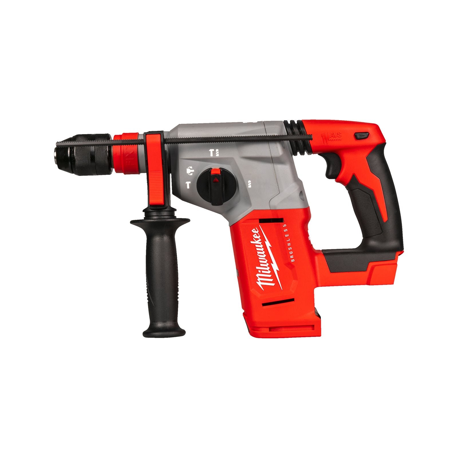 Milwaukee Akku-Kombihammer M18 BLHX-0X (SDS plus, Schlagenergie: 2,3 J, Optimiertes Hammerbohren: 6 - 18 mm, ohne Akku in HD Box)