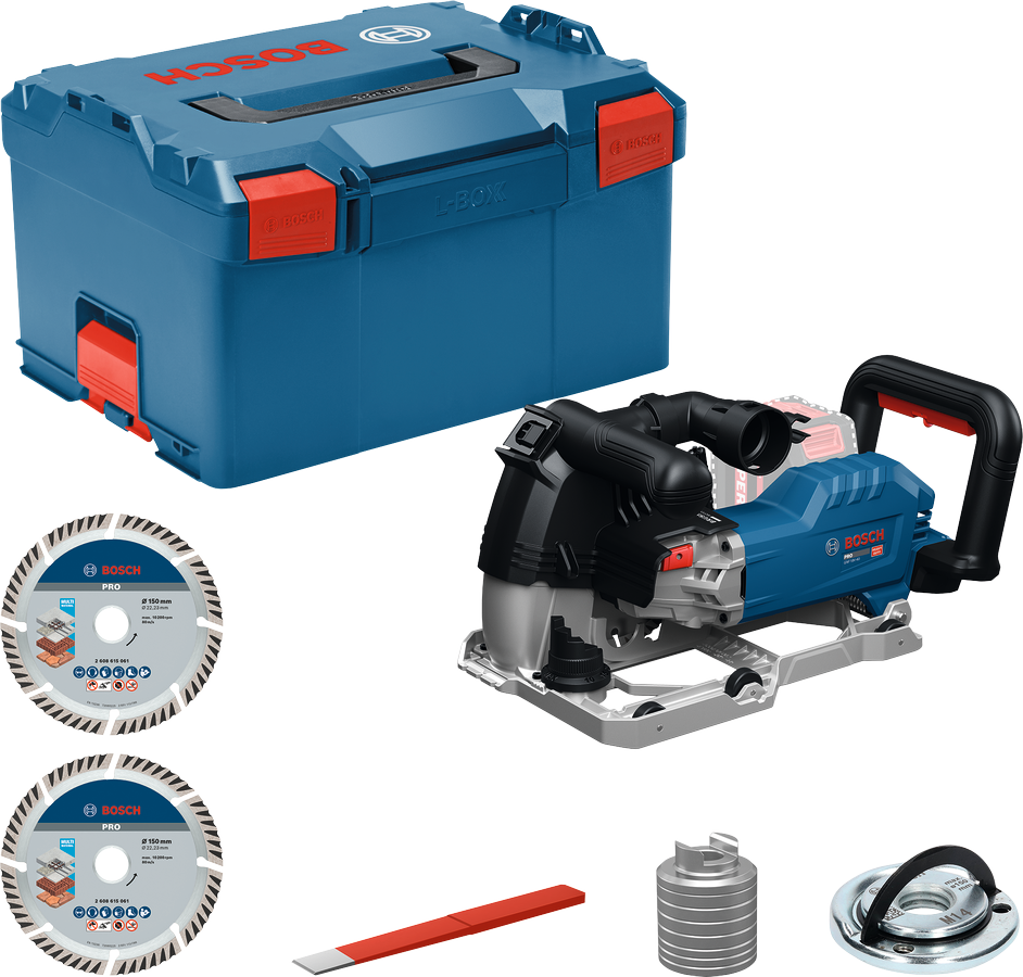 Bosch Professional GNF 18V-40 Mauernutfräse ohne Akku/Lader in L-Boxx 238