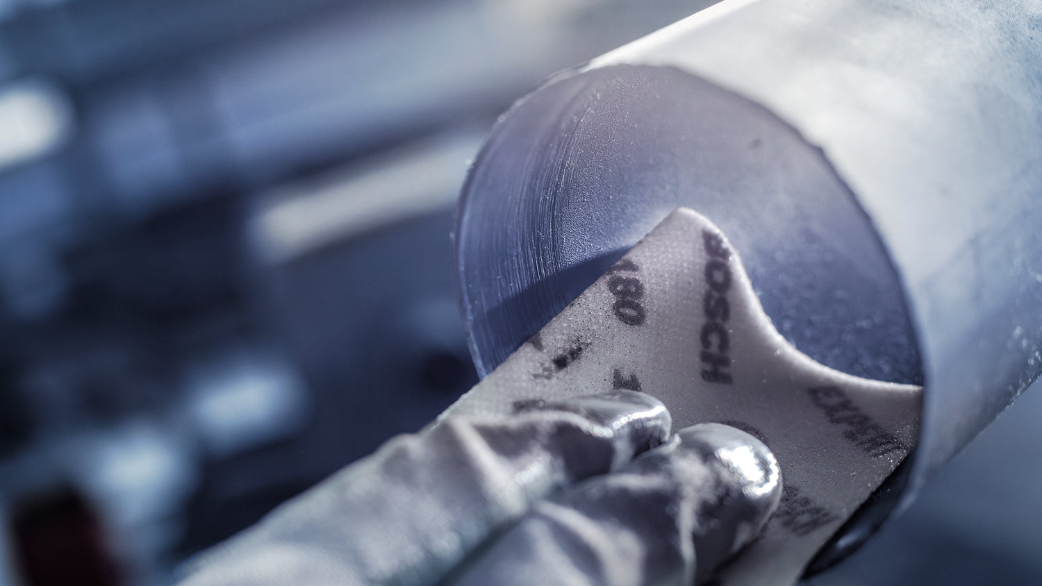 Bosch EXPERT W480 Web 1/4 Handschleifblatt (10er-Pack, 115 x 140 mm, Effizientes Schleifen verschiedenster Materialien, Flexi-Web-Technologie)