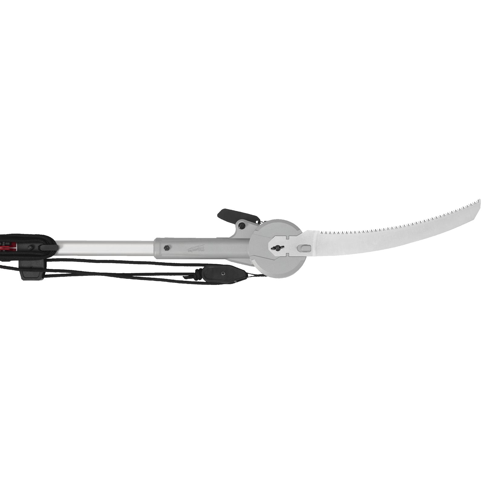 Milwaukee Teleskop-2-in-1 Hochentaster (Länge: 2,1 - 4,9 m, vereint Säge & Astschere, Max. Schnitt-Ø: 180 mm, Messerlänge: 330 mm)