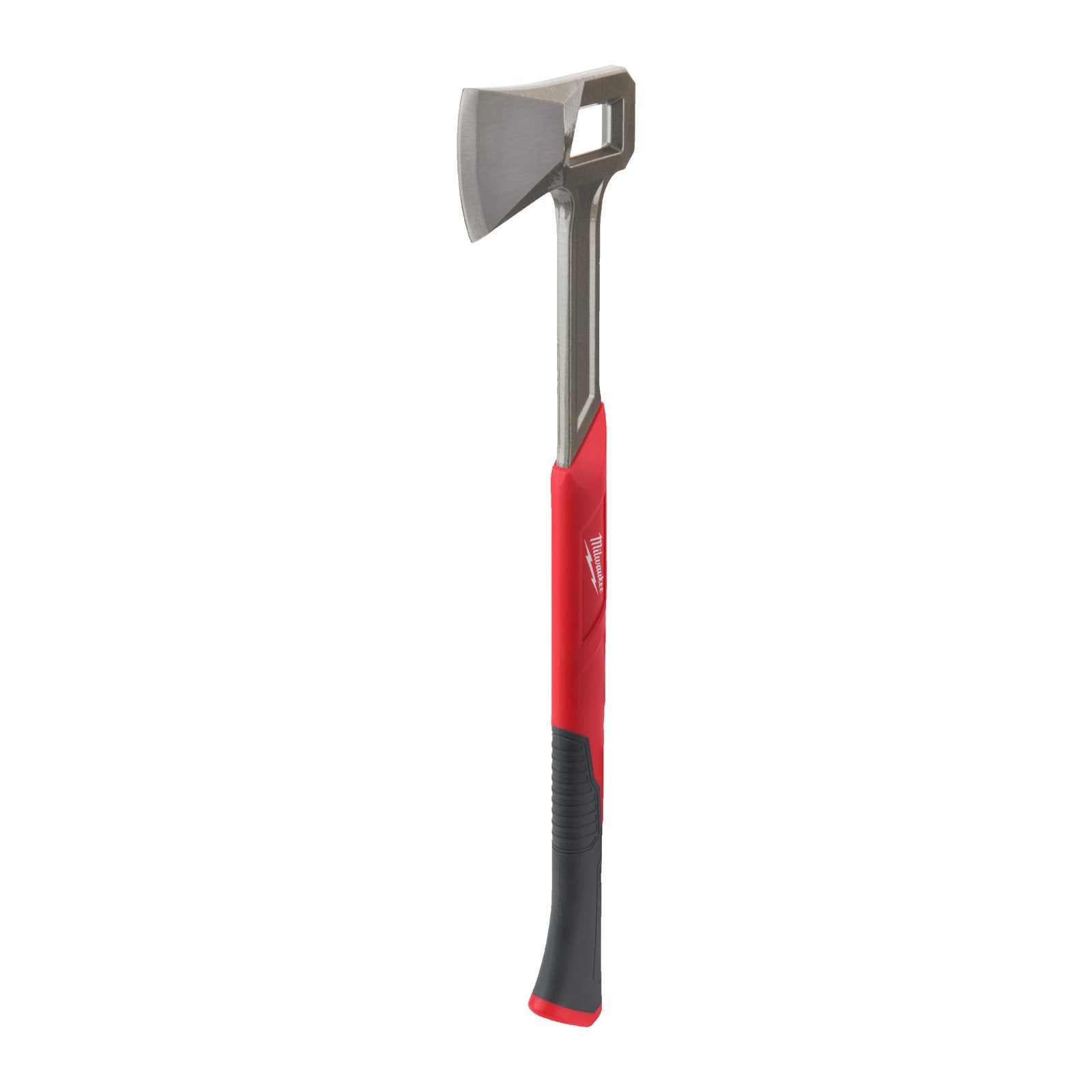 Milwaukee Spaltaxt 66 cm (Präzisionsgeschliffene Klinge, Geschmiedete Klinge, Softgrip-Auflage, Verriegelbarer Klingenschutz)