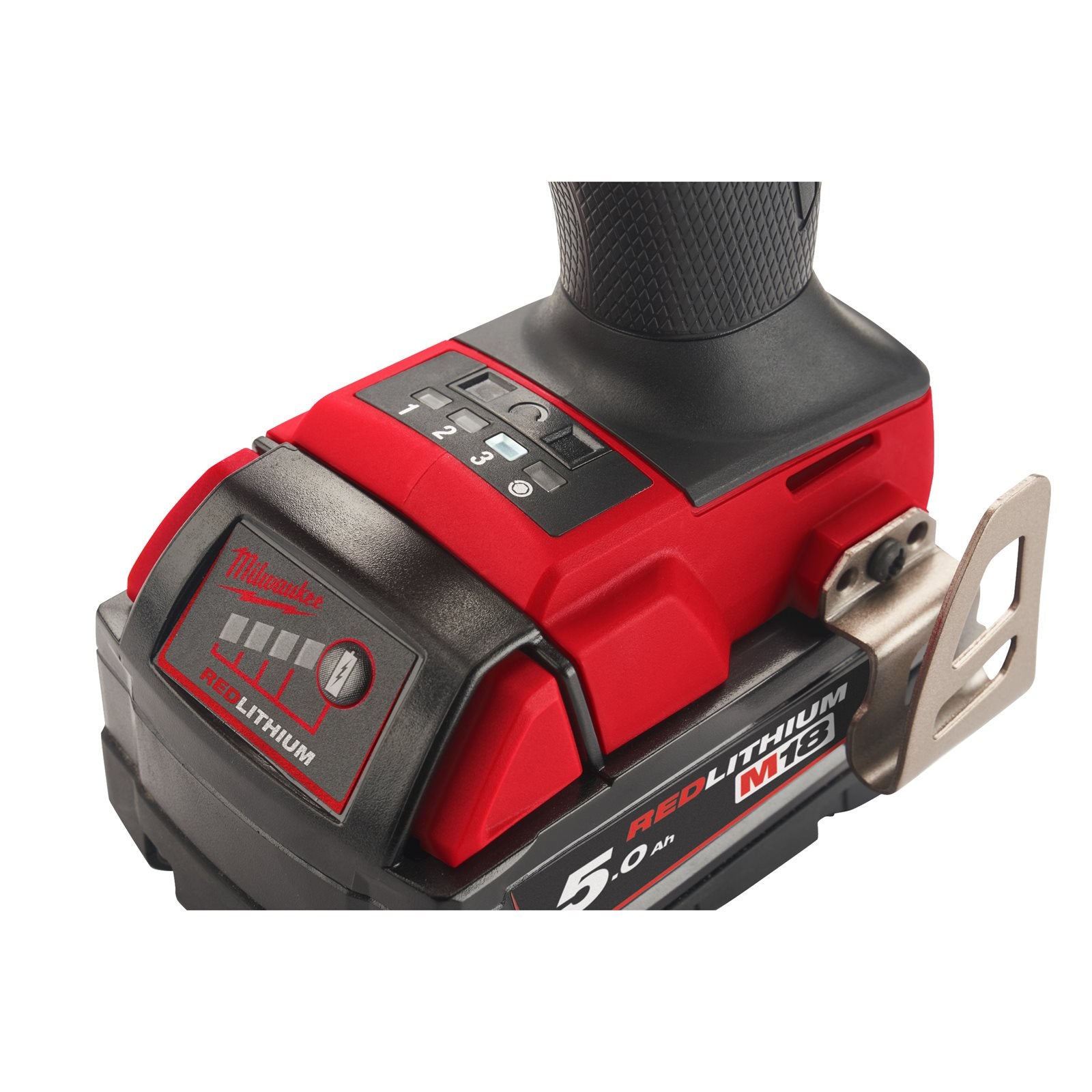 Milwaukee Akku-Schlagschrauber M18 FMTIW2F12-502X (1/2" mit Sprengring, Drehmoment: 745 Nm, mit 2 x 5,0 Ah Akku in HD-Box)