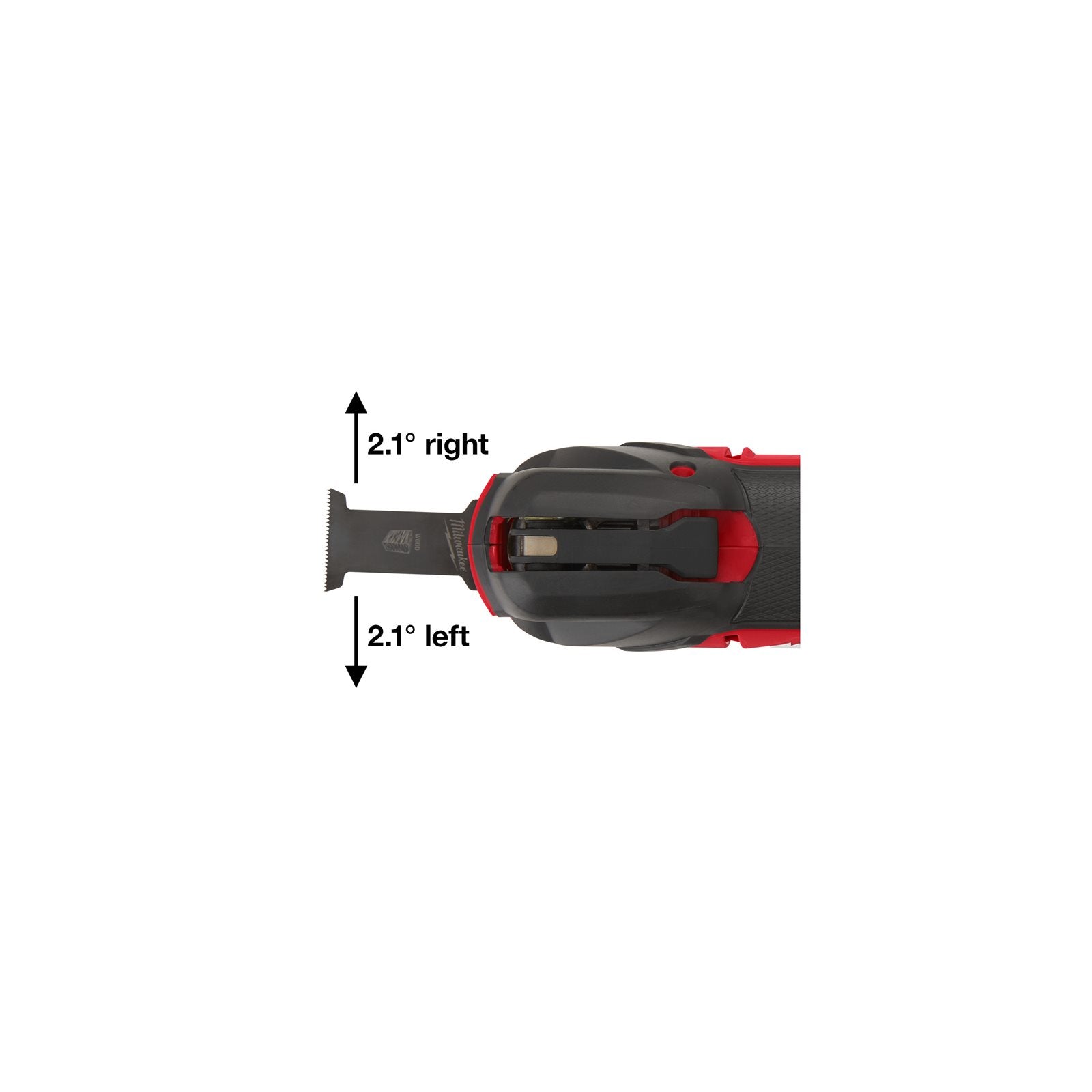 Milwaukee Akku-Multitool M18 FMT-502X (Oszillationswinkel: 2,1°, FIXTEC Schnellwechselsystem inkl. Universal-Adapter, mit 2 x 5,0 Ah Akku in HD Box)