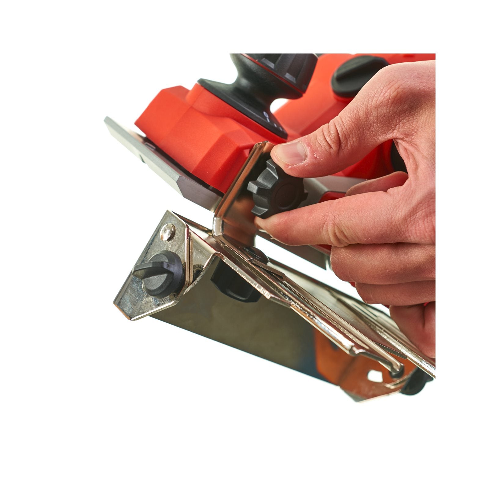 Milwaukee Akku-Hobel M18 BP-0 (Hobelbreite: 82 mm, Falztiefe: 10,7 mm, Spannabnahme: 2 mm, Drehzahl: 14000 U/min, ohne Akku)
