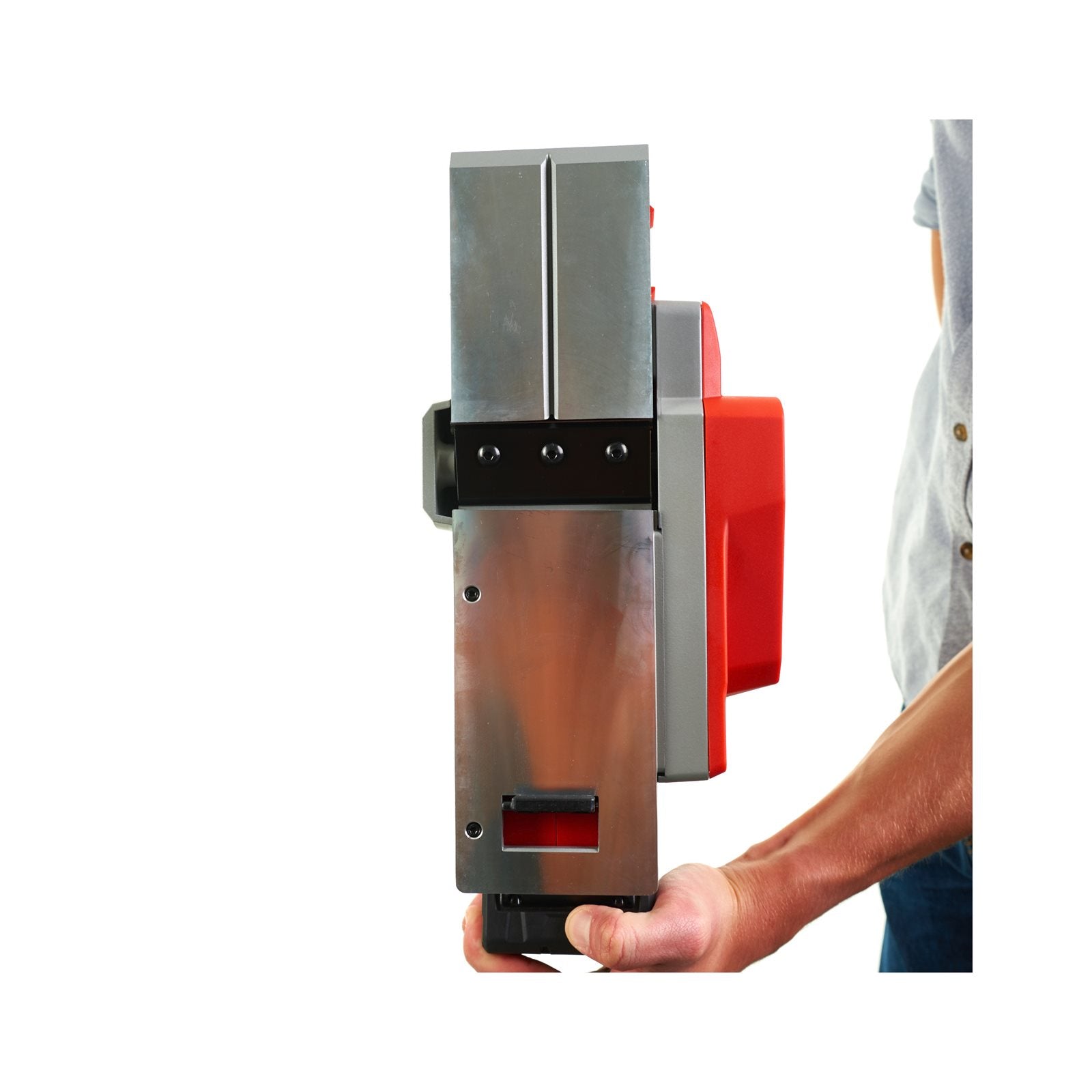 Milwaukee Akku-Hobel M18 BP-0 (Hobelbreite: 82 mm, Falztiefe: 10,7 mm, Spannabnahme: 2 mm, Drehzahl: 14000 U/min, ohne Akku)