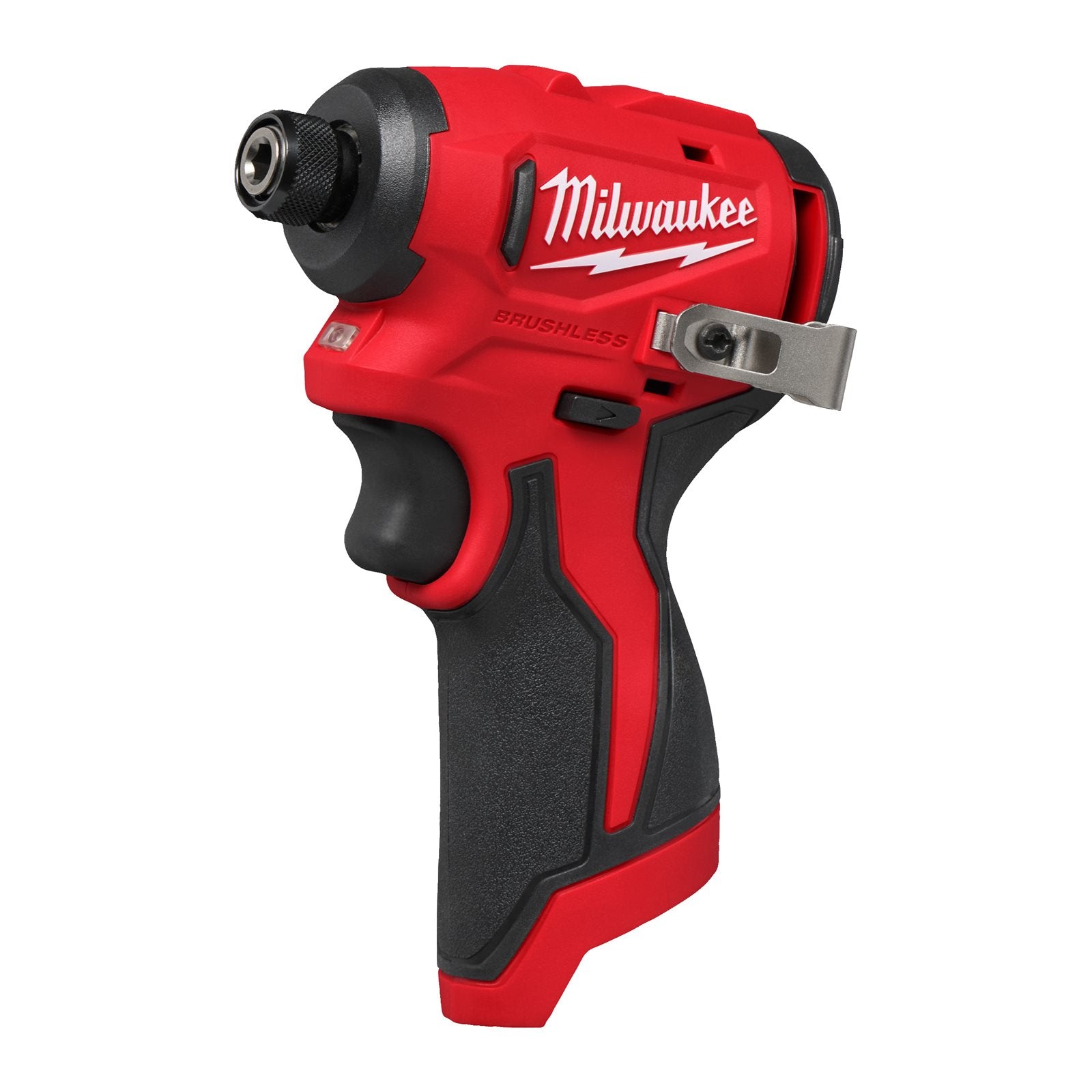 Milwaukee Akku-Schlagschrauber M12 BLIDRC-0 (Drehmoment: 124 Nm, 1/4" Hex-Futter, kompakt, bürstenlos, ohne Akku)