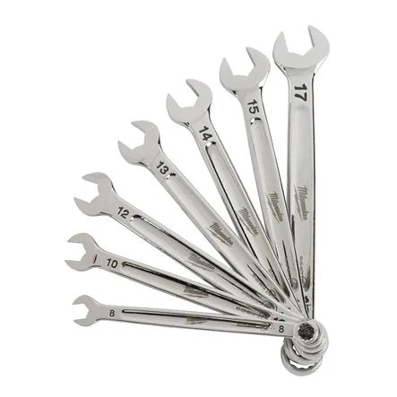 Milwaukee MAX BITE Ringmaulschlüsselsatz metrisch 7 tlg.