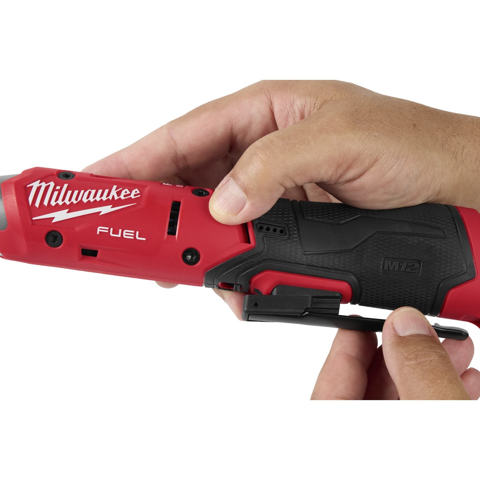 Milwaukee Akku-Ratsche M12 FIR12G2-0 (Aufnahme: 1/2"-Vierkant, Drehmoment: 108 Nm, Drehzahl: 0 - 300 U/min, ohne Akku)