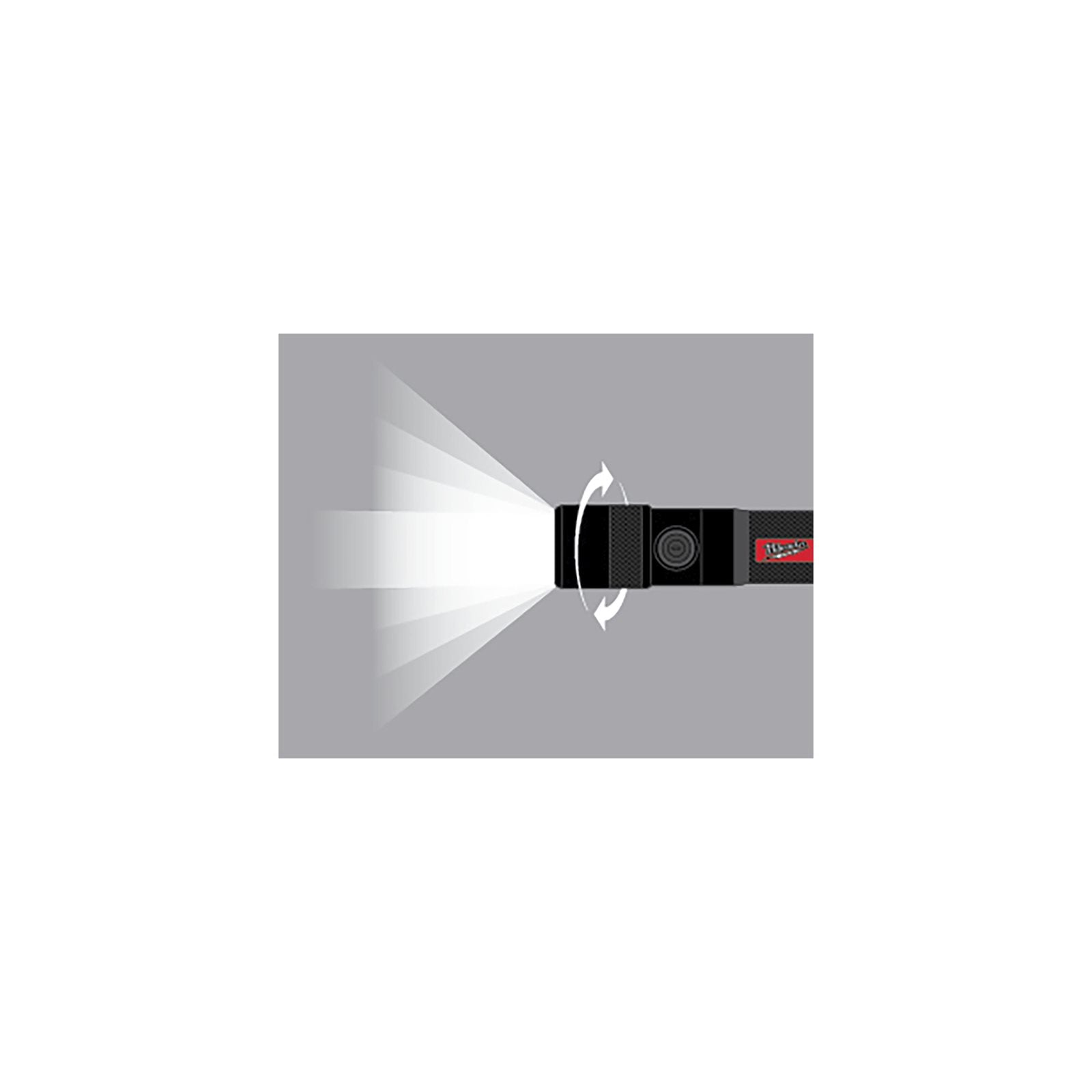Milwaukee USB-Akku-Taschenlampe L4 TMLED-301 (Max. Leuchtkraft: 1100 Lumen, Leuchtweite: 175 m, inkl. 3,0 Ah Akku)