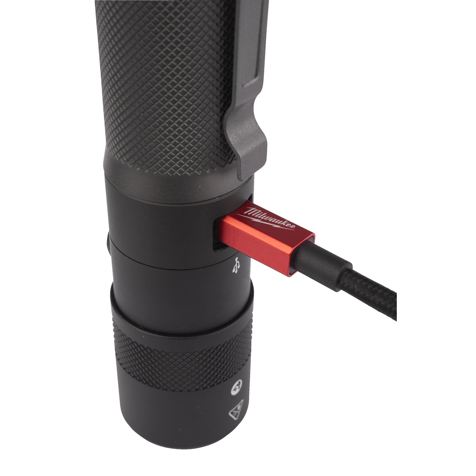 Milwaukee USB-Akku-Taschenlampe L4 TMLED-301 (Max. Leuchtkraft: 1100 Lumen, Leuchtweite: 175 m, inkl. 3,0 Ah Akku)