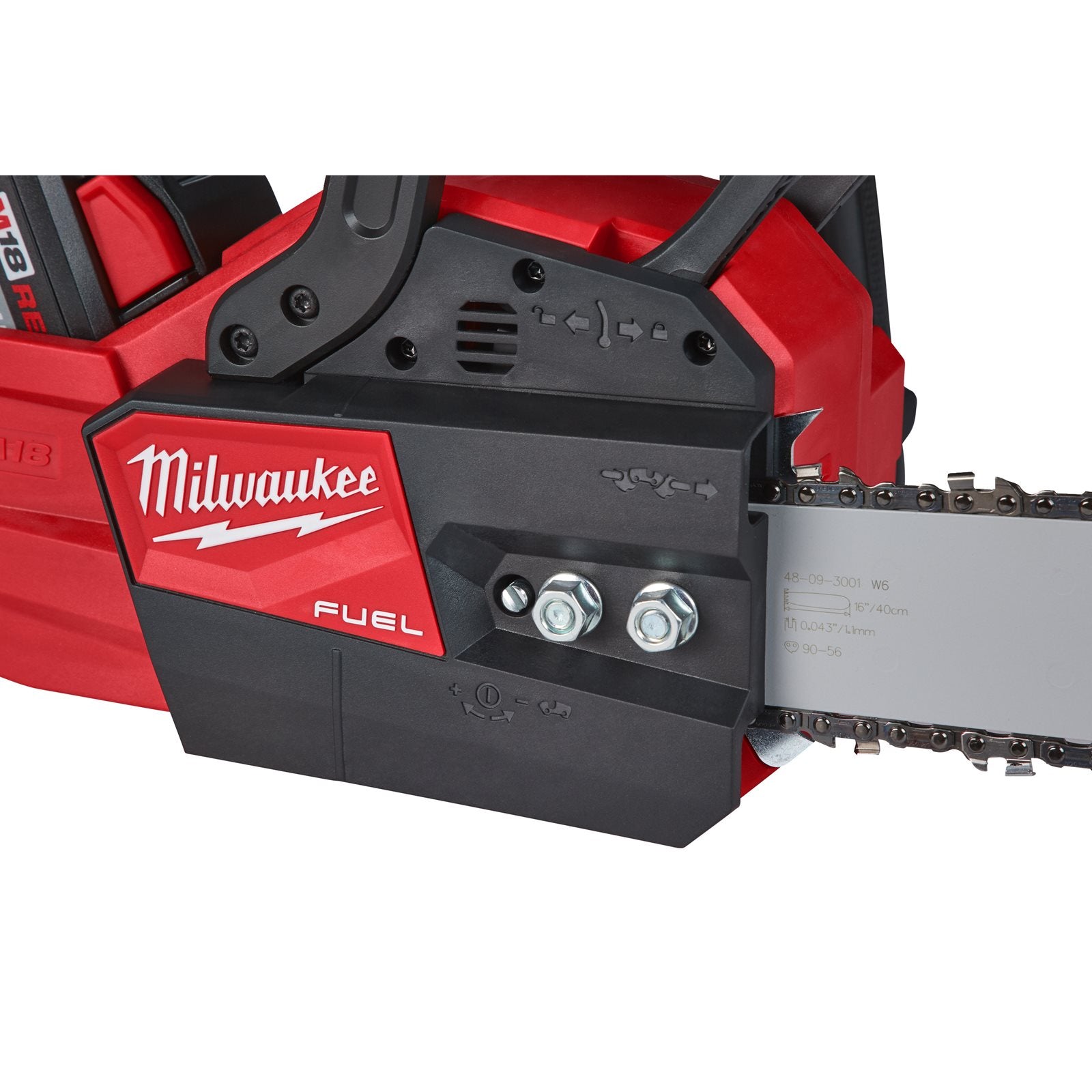 Milwaukee Akku-Kettensäge M18 FCHS-0 (Schwertlänge: 40 cm, inkl. Sägekette, ohne Akku)