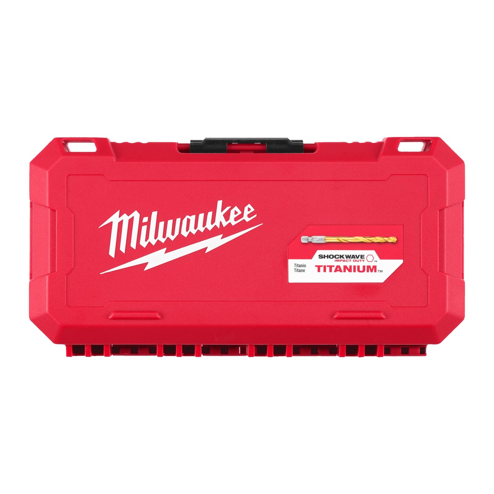 Milwaukee RED HEX Shockwave HSS-G TiN Metallbohrer-Set 25-tlg. (Ø 2 - 13 mm, Aufnahme: 1/4" Hex, Schlagfest: für Schlagschrauber geeignet)