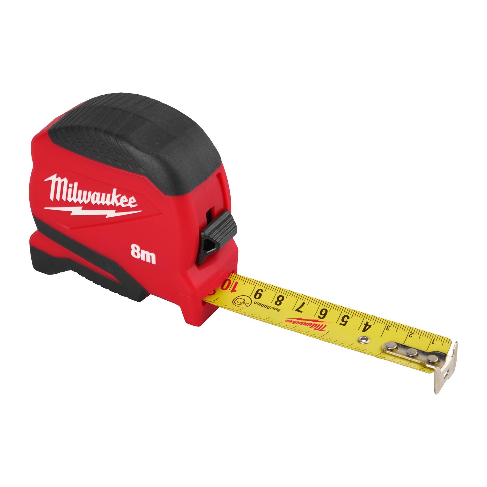 Milwaukee Pro-Compact Bandmaß 8 m (25 mm breites Band, nicht magnetisch, GEN II)