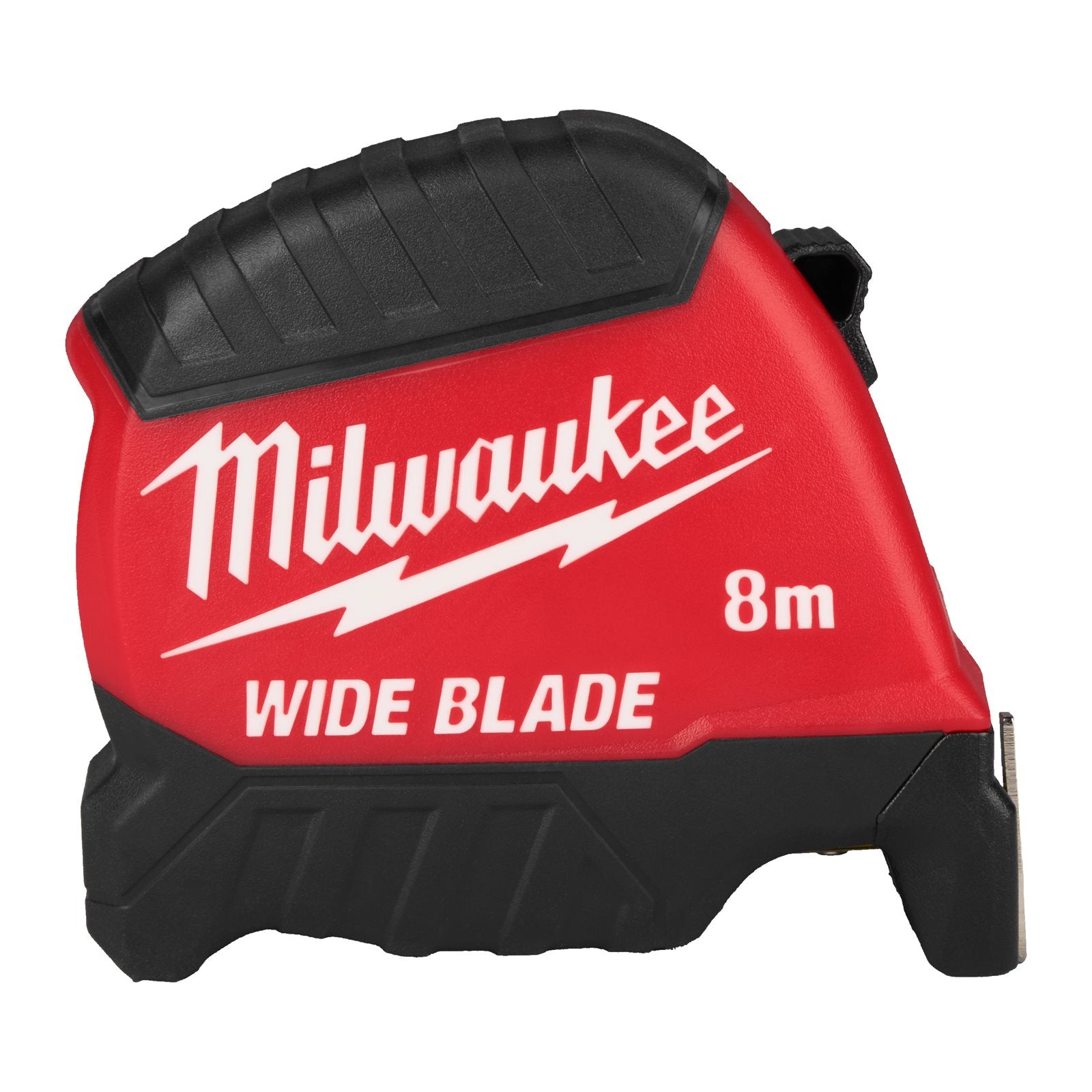 Milwaukee Premium-Bandmaß breit 8 m (35 mm breites Band, Architektenskala, nicht magnetisch, GEN III)