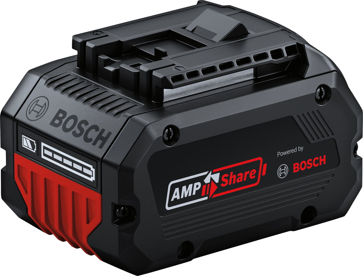 Bosch PRO Akku ProCORE18V+ 8.0 Ah (18,0 V / 8,0 Ah, bis 2000 W max. Leistung, Tabless-Zellen, AMPShare Akkupack)